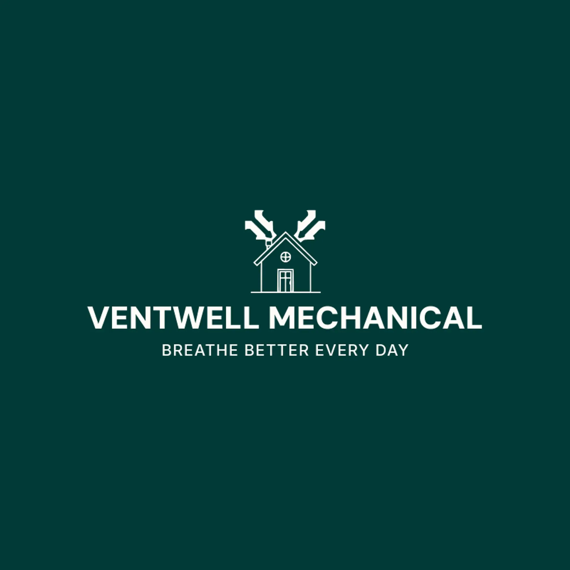 Ventwell Mechanical logo for airflow