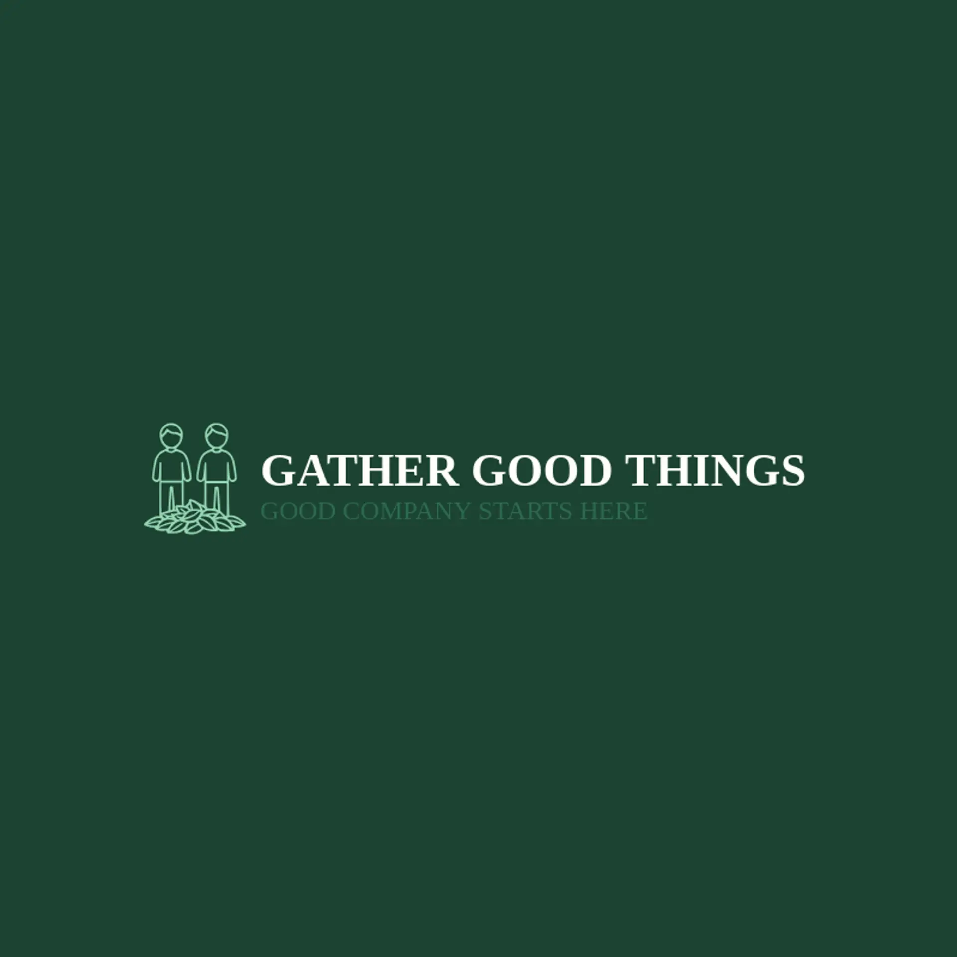 Gather Good Things logo for friend
