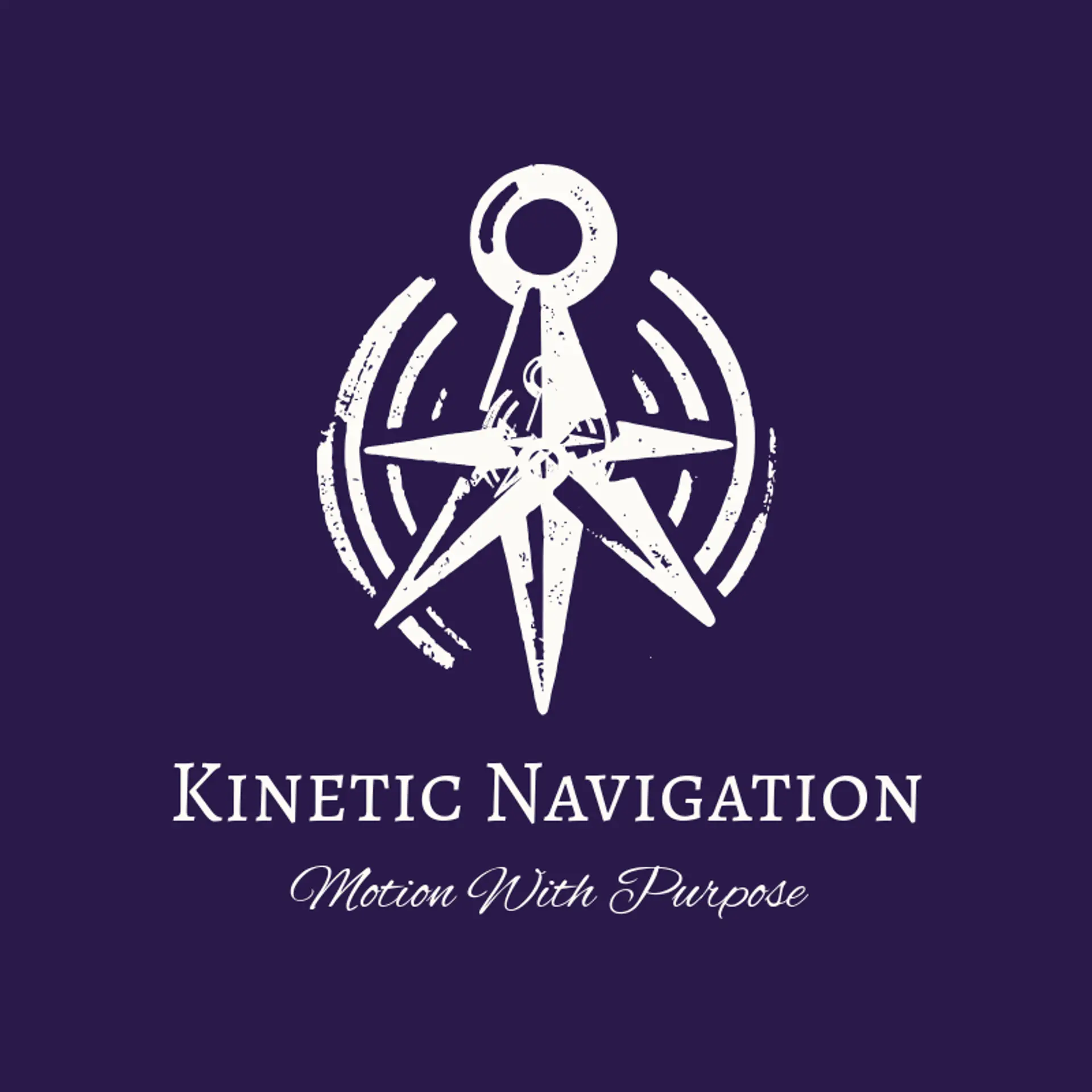 Kinetic Navigation logo for compass
