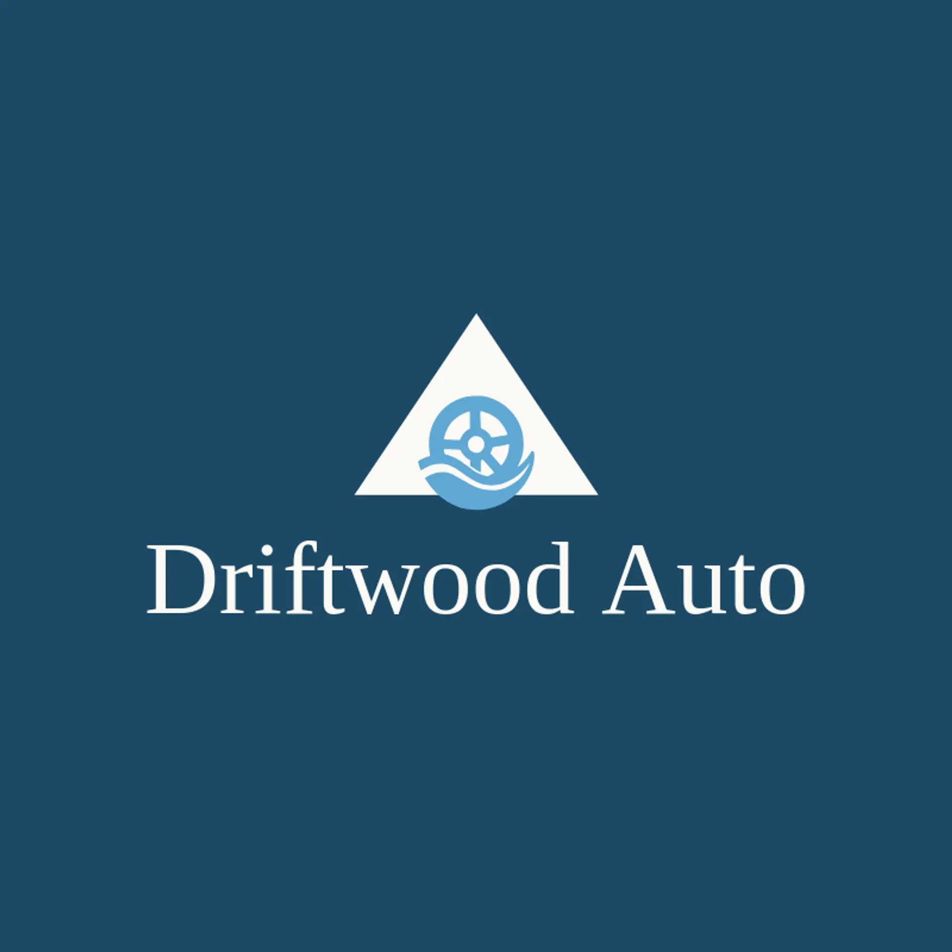 Driftwood Auto logo for steering wheel