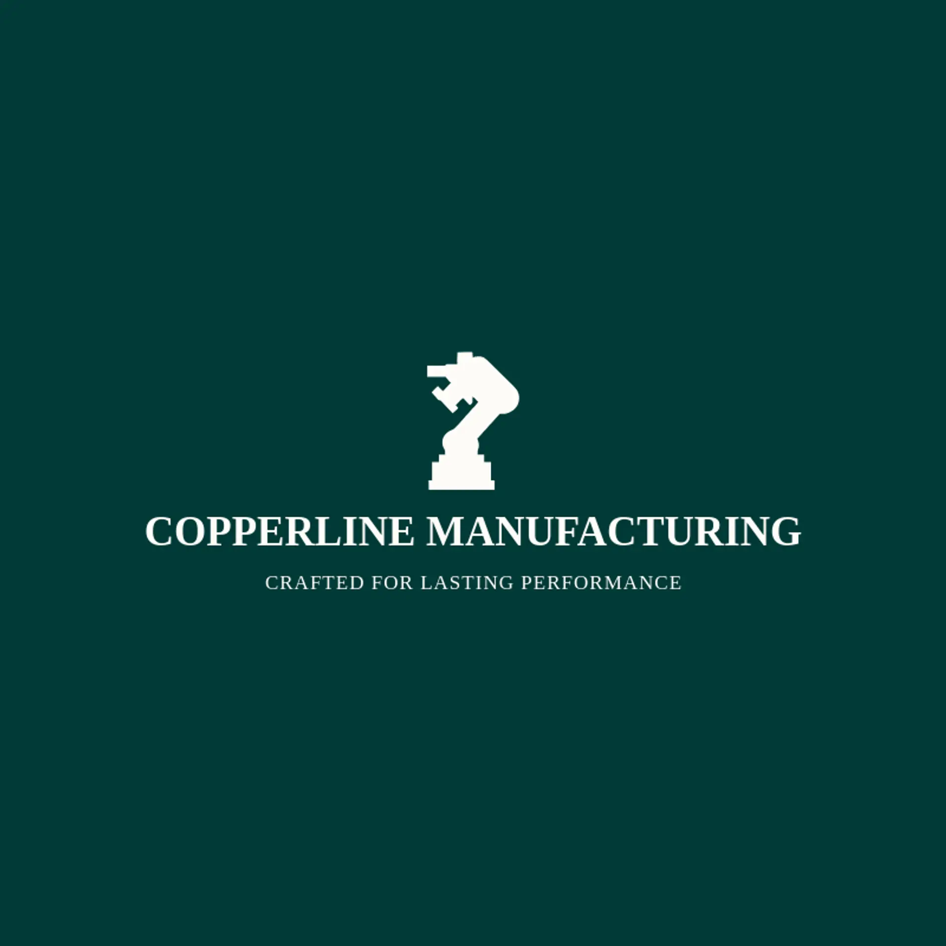 Copperline Manufacturing logo for manufacturing