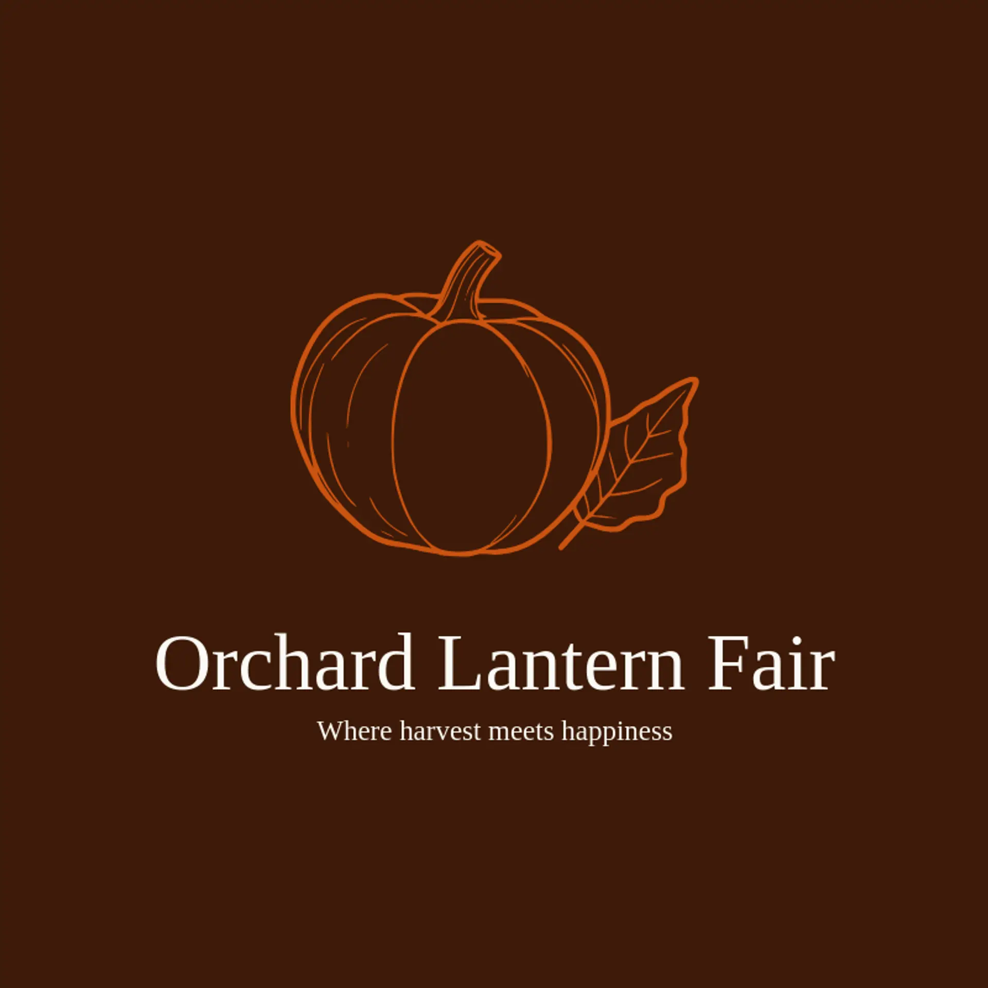 Orchard Lantern Fair logo for fair