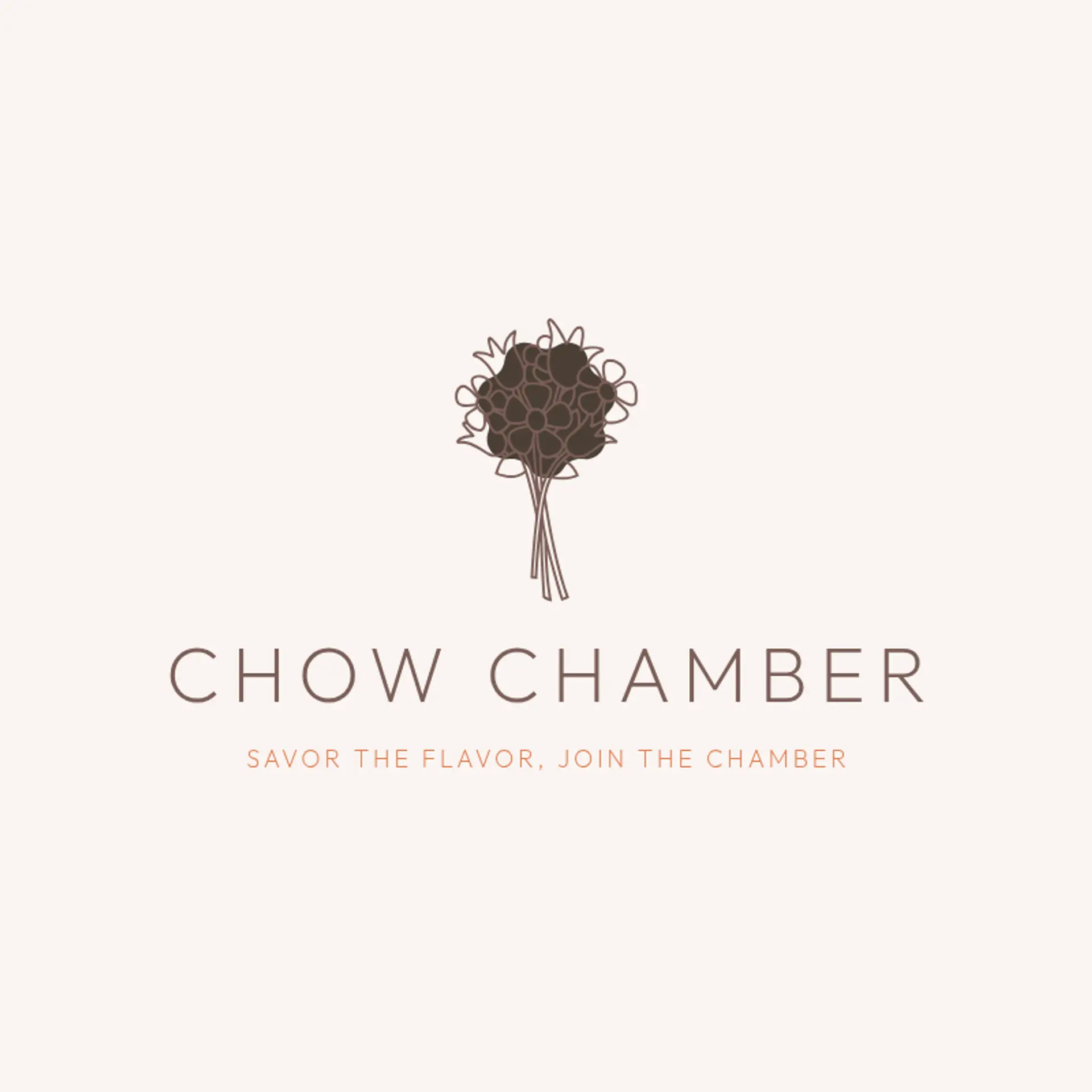 Chow Chamber logo for cool restaurant