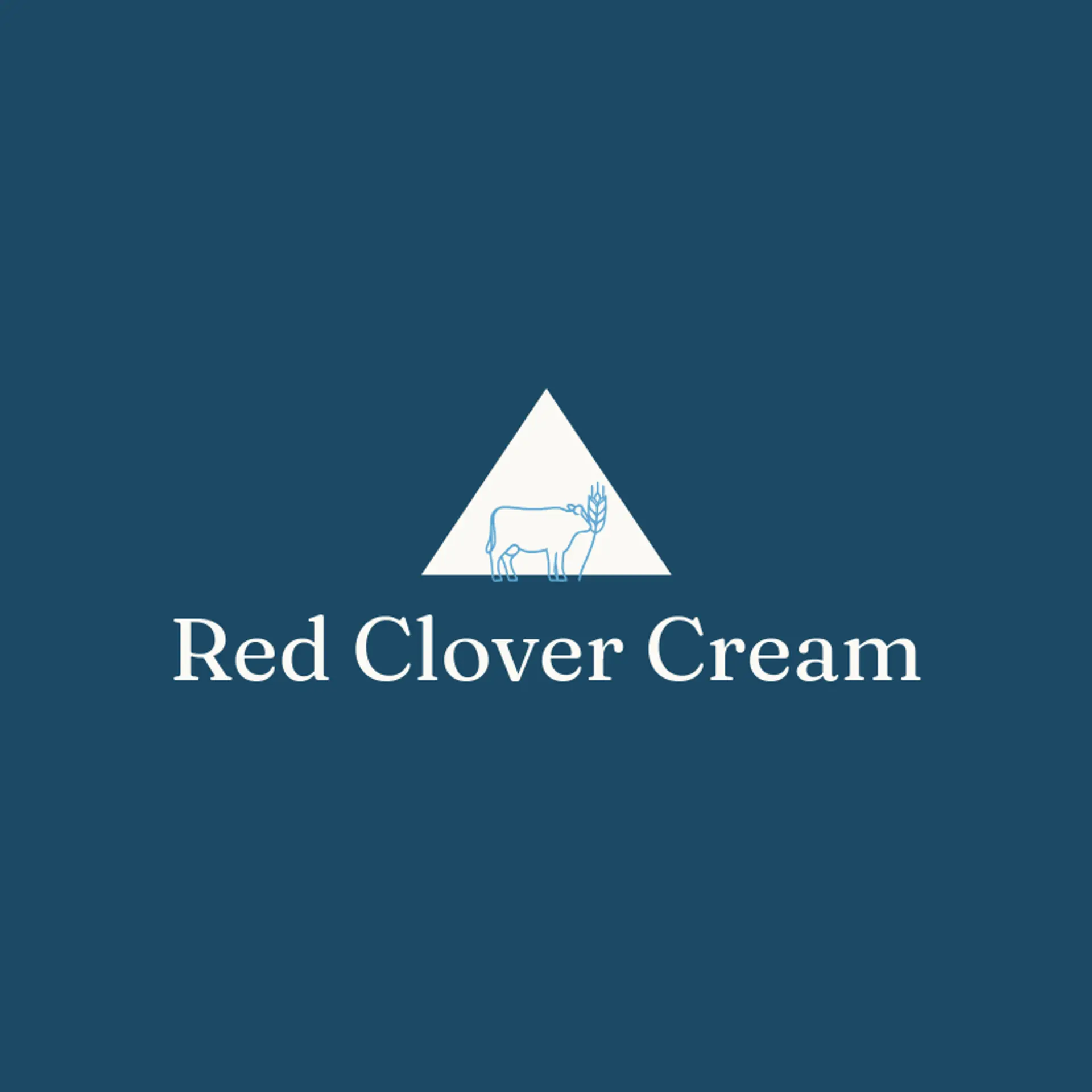 Red Clover Cream logo for dairy