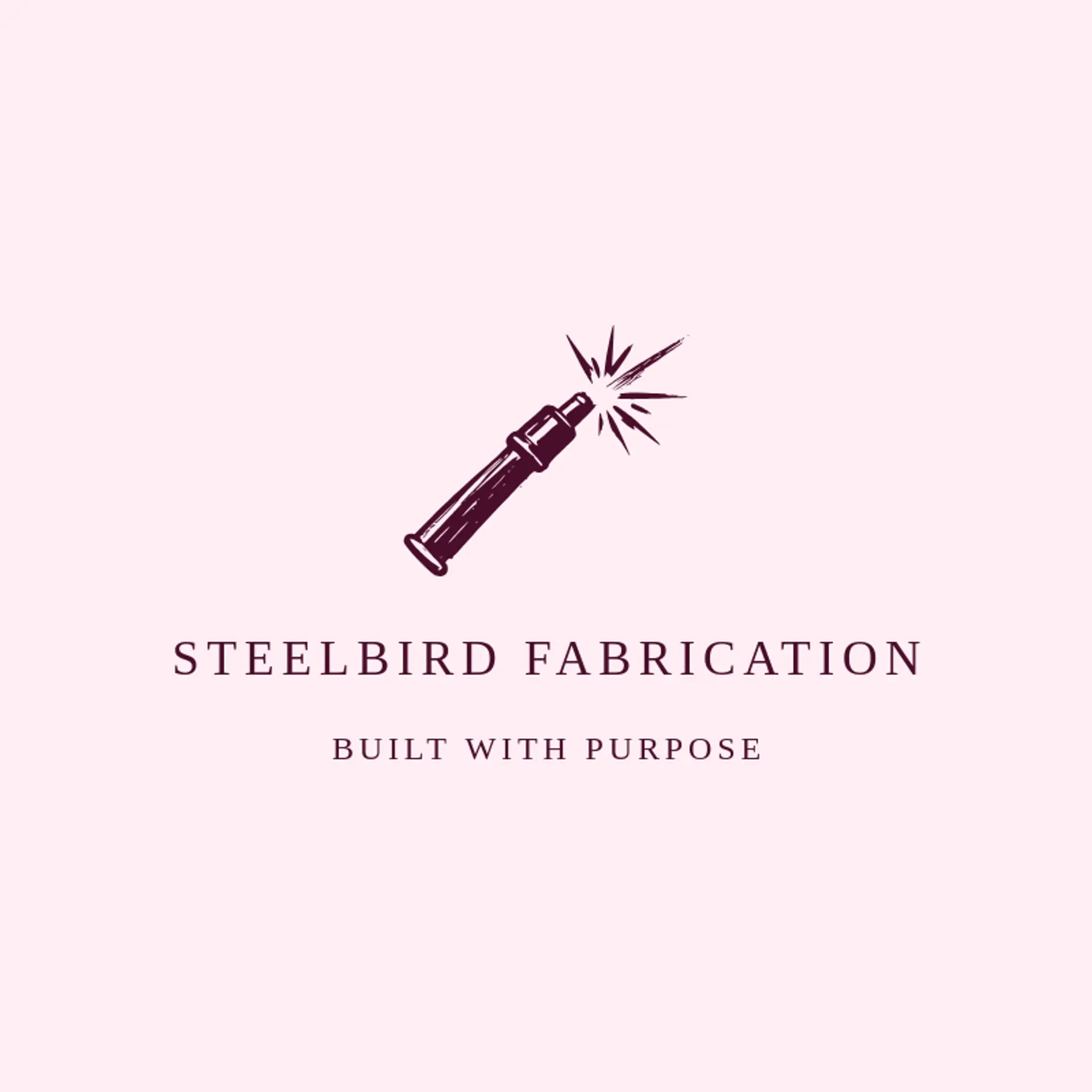 Steelbird Fabrication logo for manufacturing