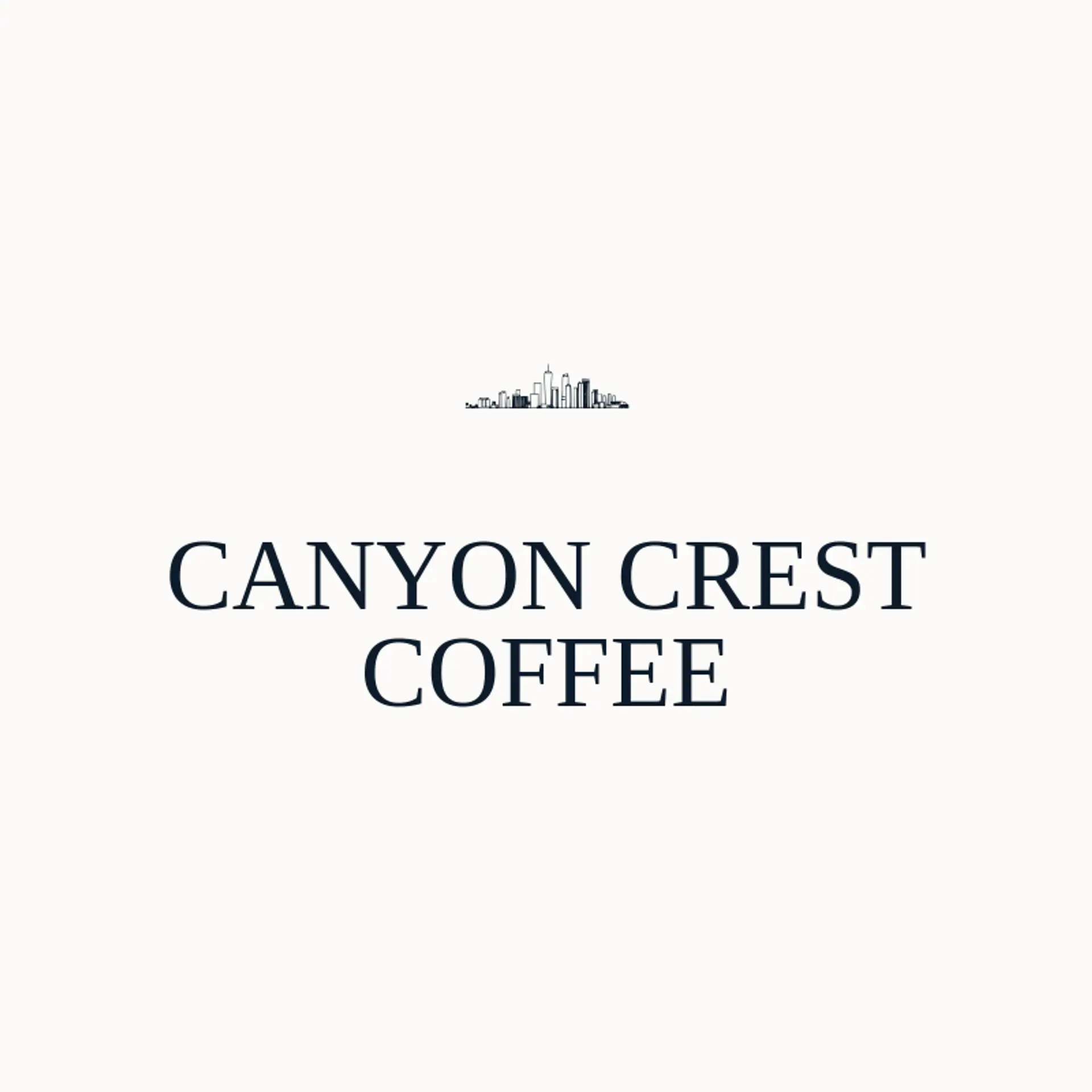 Canyon Crest Coffee logo for los angeles