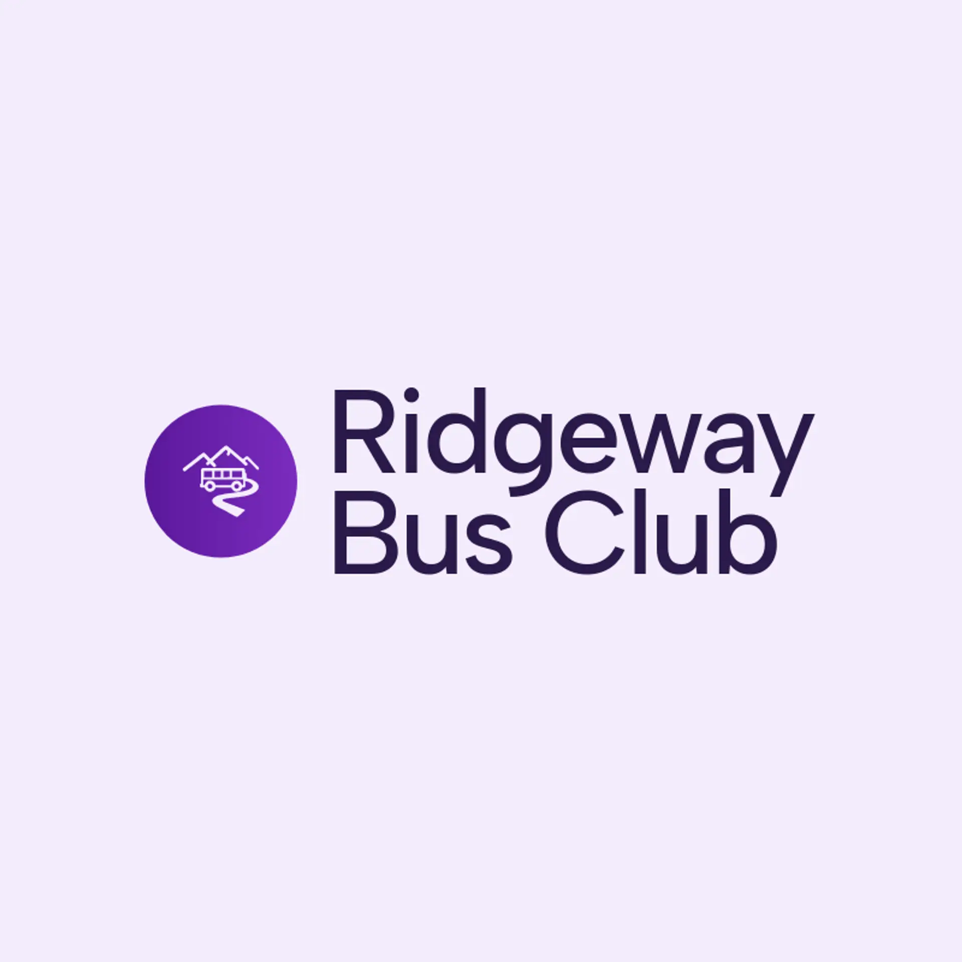Ridgeway Bus Club logo for bus