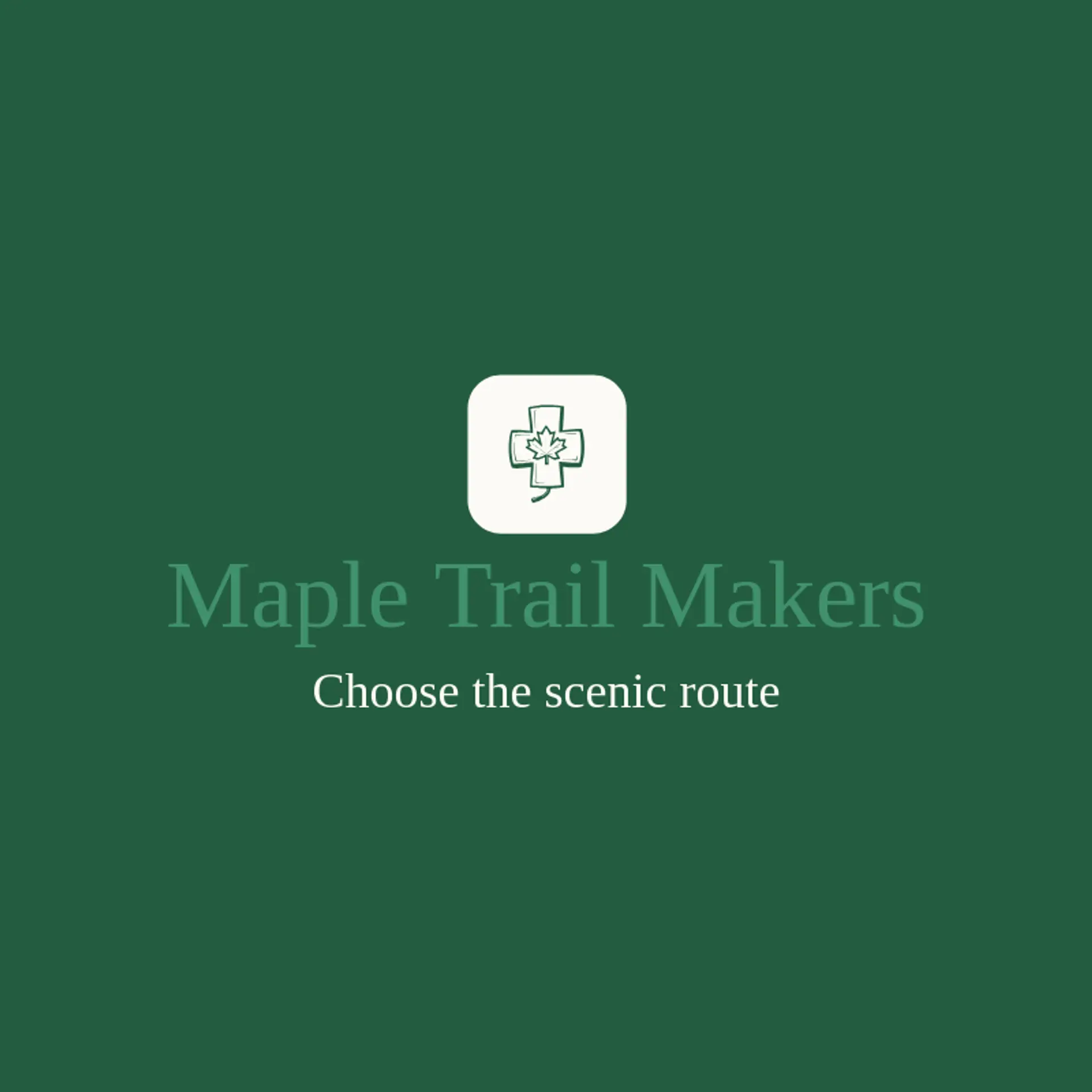 Maple Trail Makers logo for canada