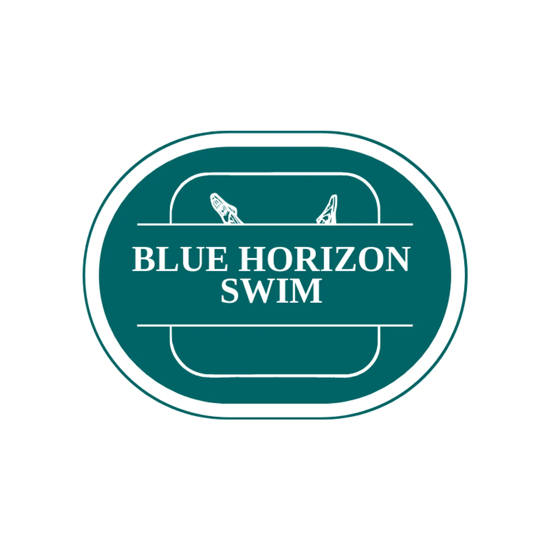 Blue Horizon Swim logo for swimming