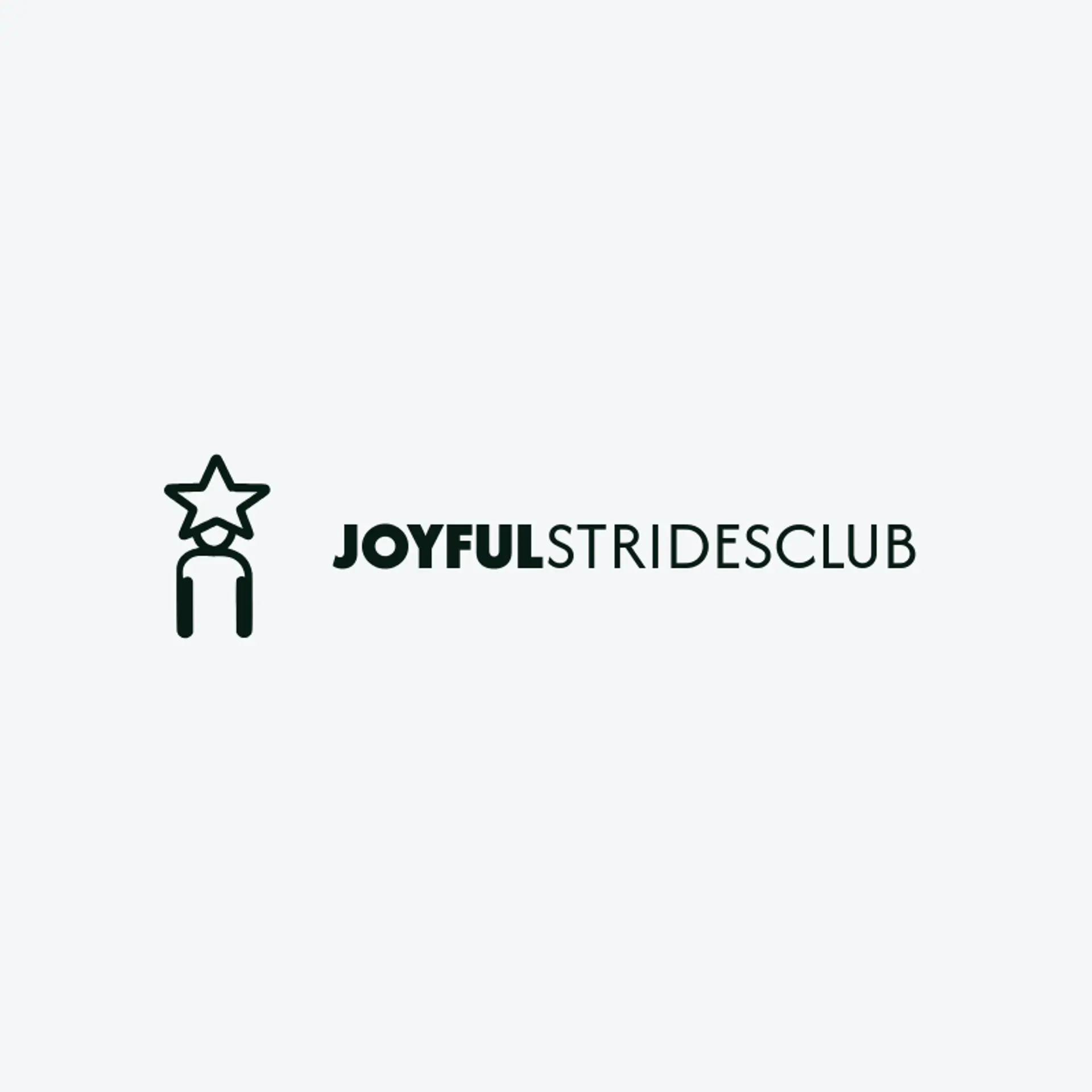 Joyful Strides Club logo for disability