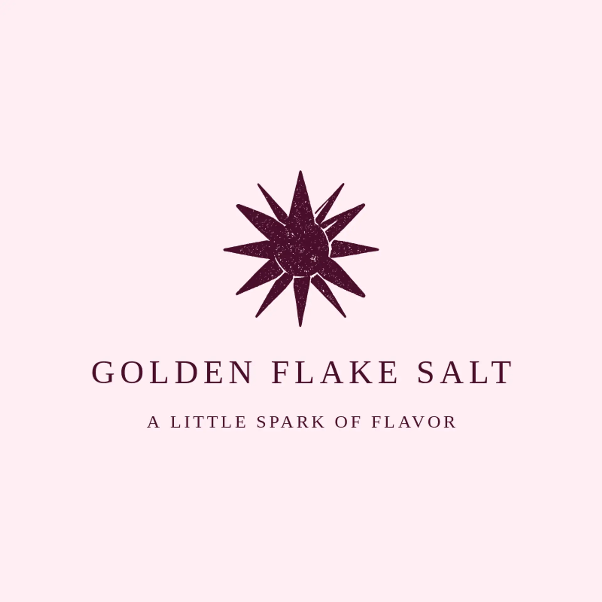 Golden Flake Salt logo for salt