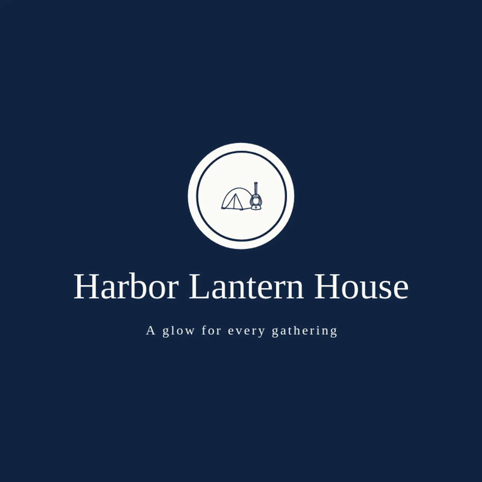 Harbor Lantern House logo for lantern