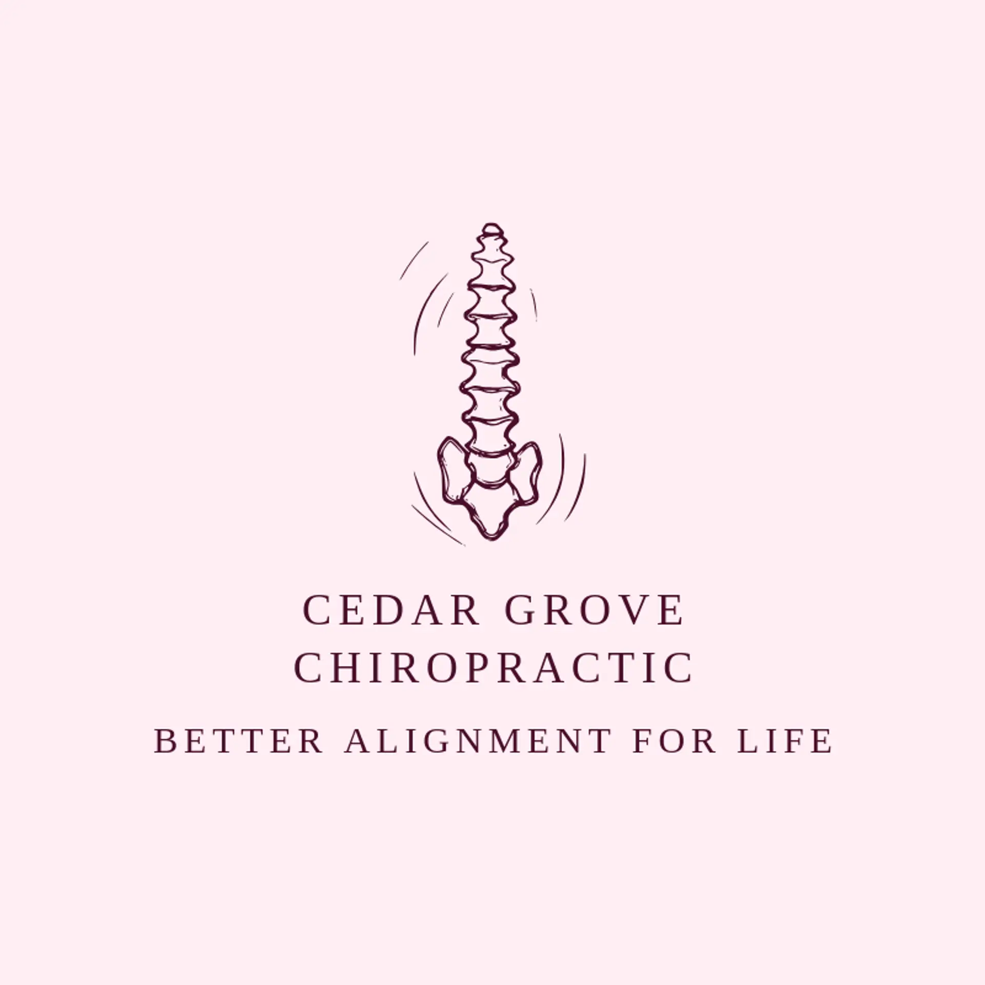 Cedar Grove Chiropractic logo for chiropractic