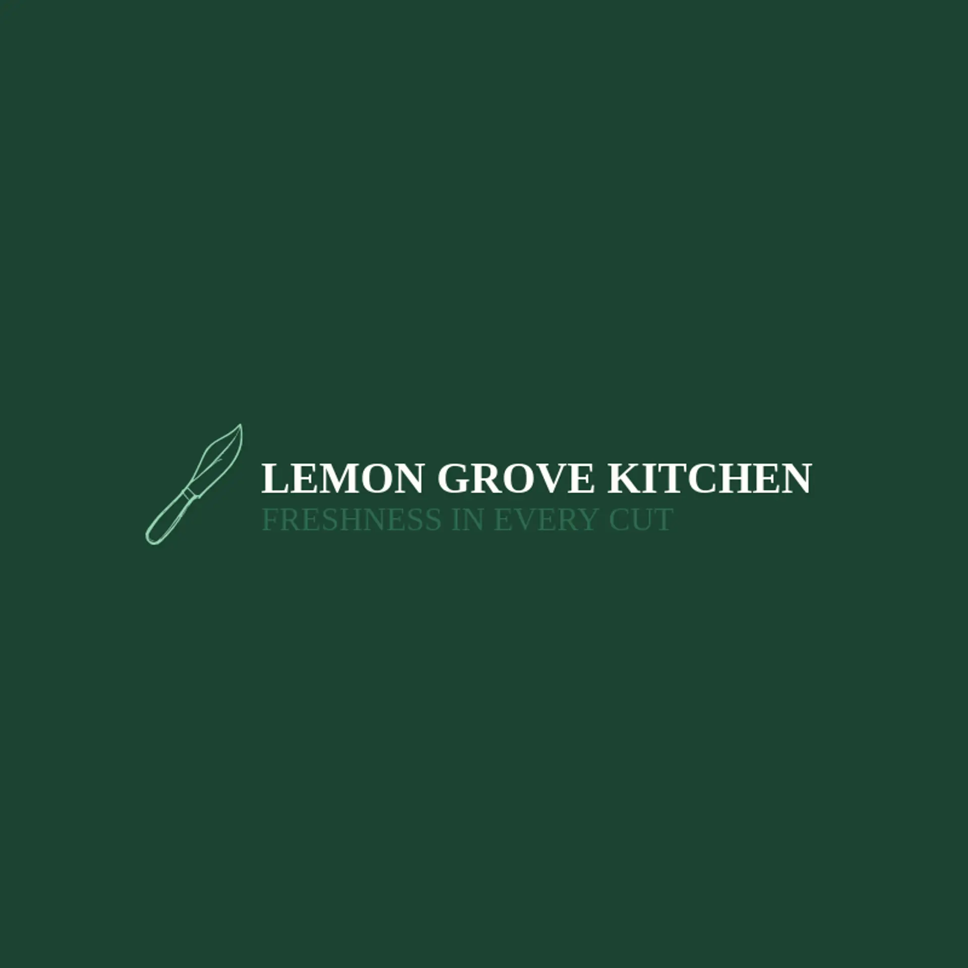 Lemon Grove Kitchen logo for knife