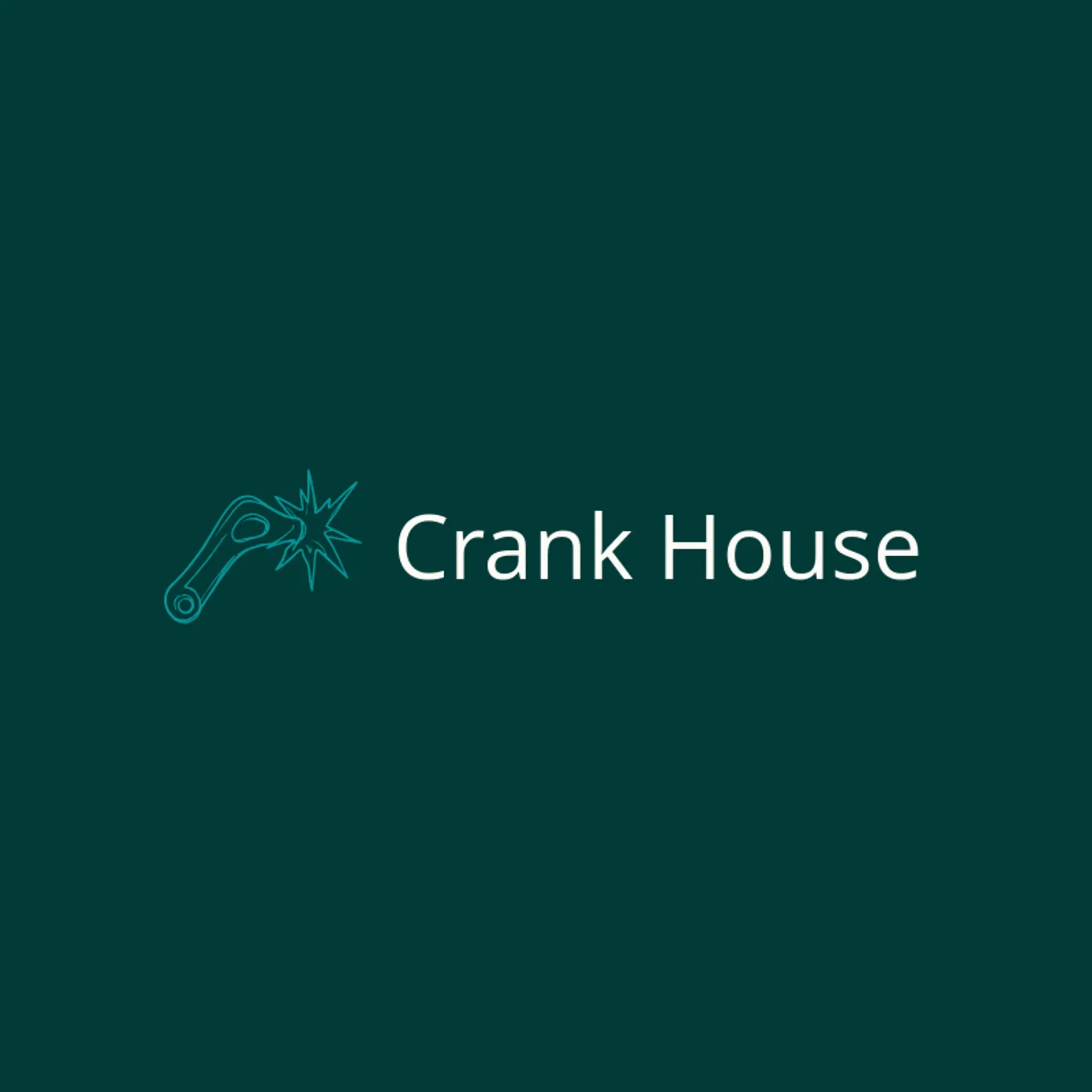 Crank House logo for bike