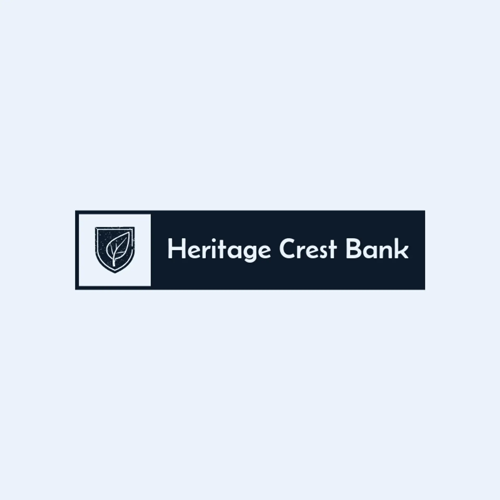 Heritage Crest Bank logo for bank