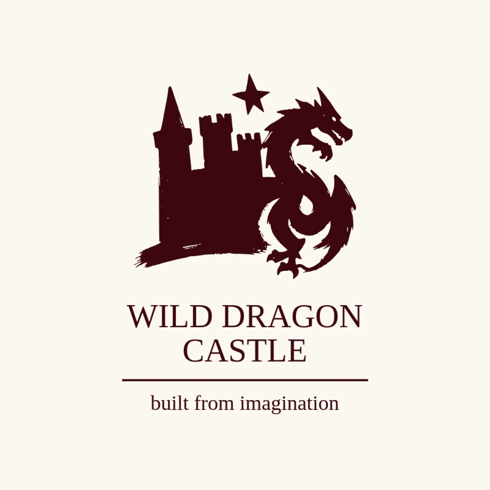 Wild Dragon Castle logo for castle