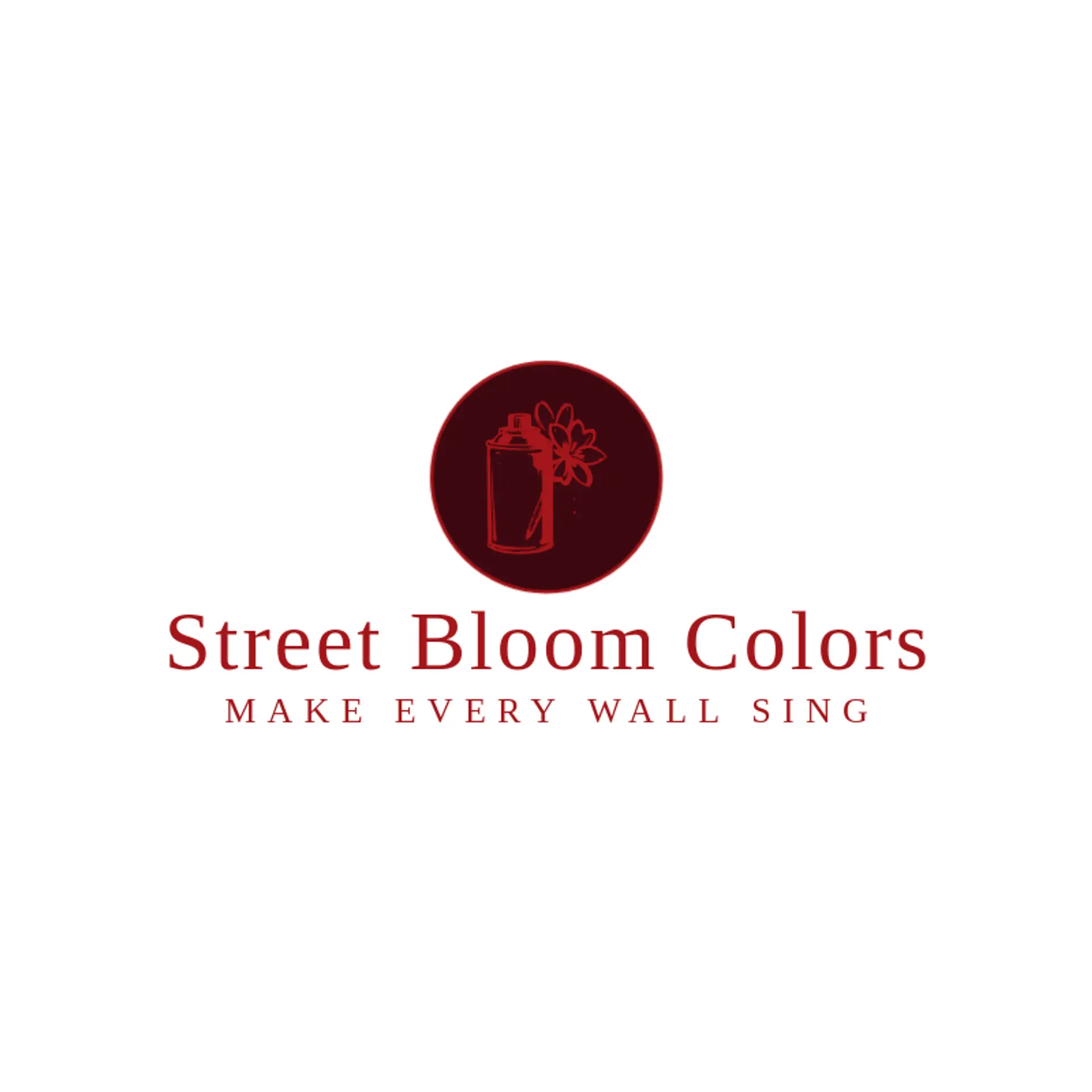 Street Bloom Colors logo for spray paint