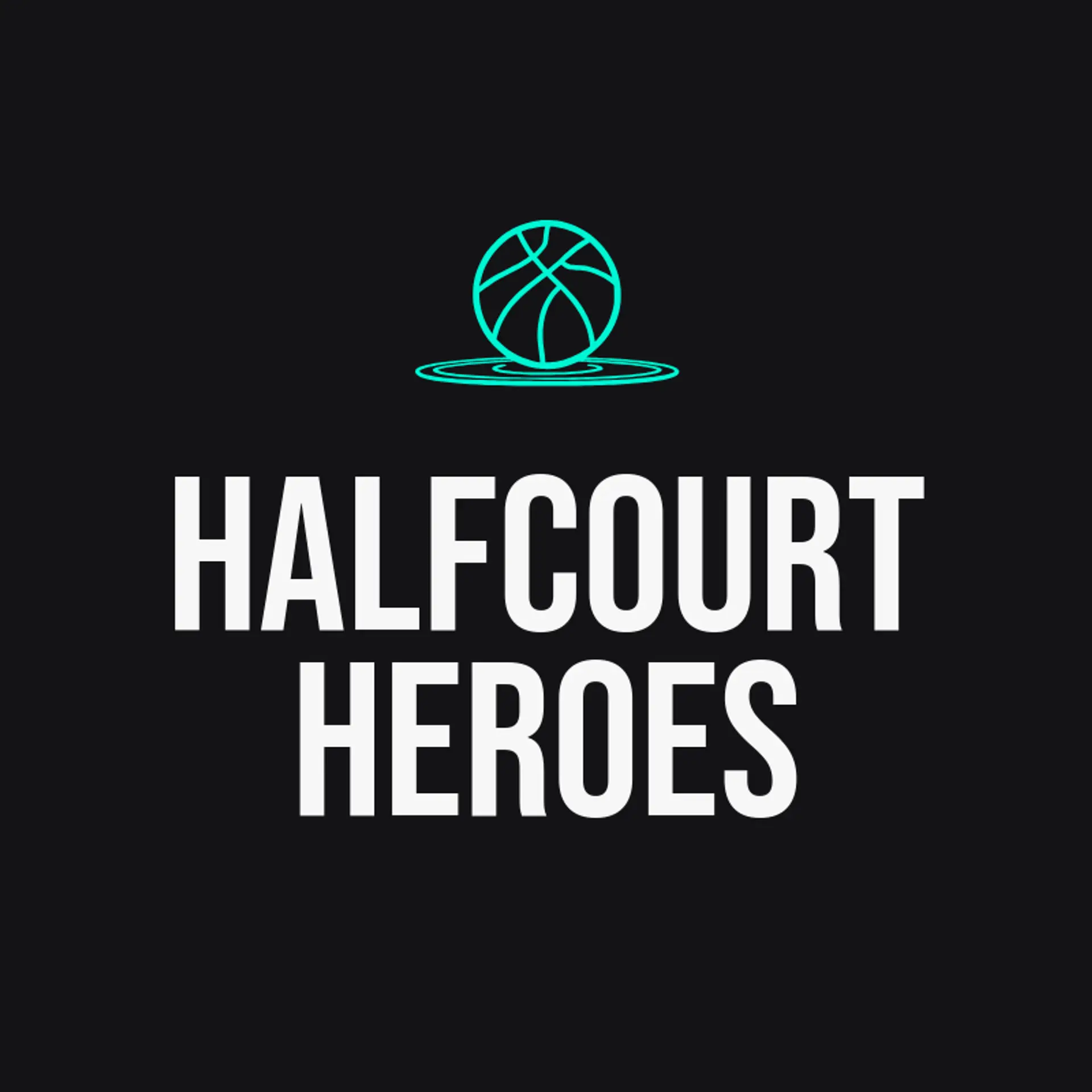 Halfcourt Heroes logo for basketball