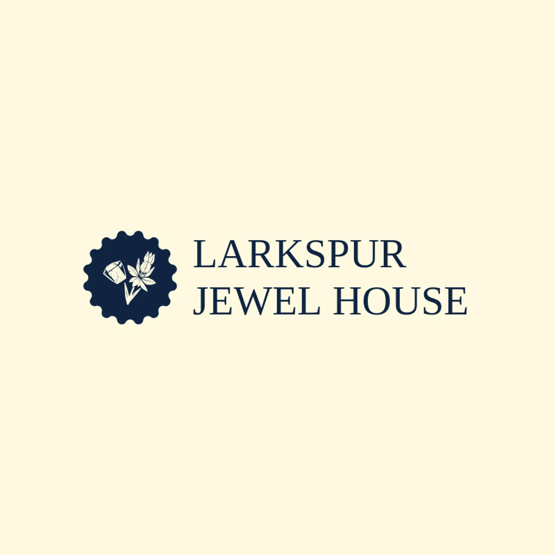 Larkspur Jewel House logo for jewel