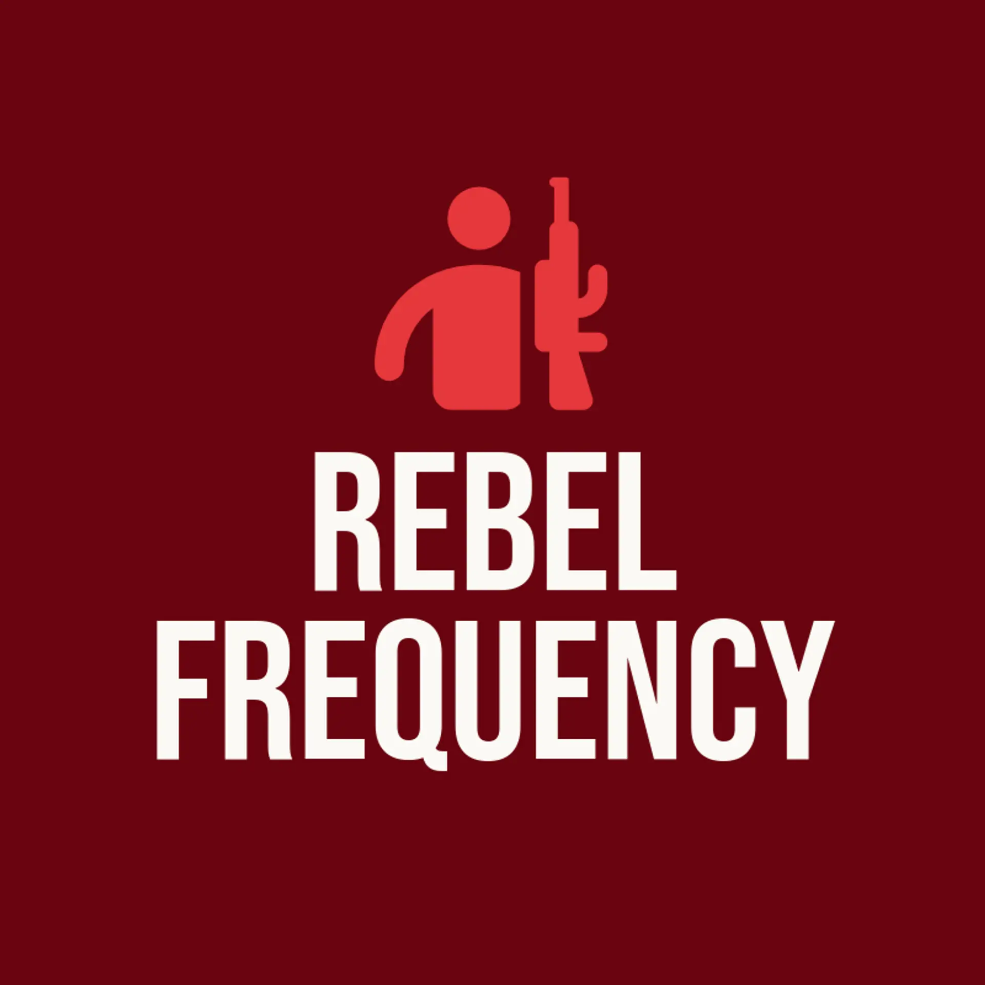 Rebel Frequency logo for rebel