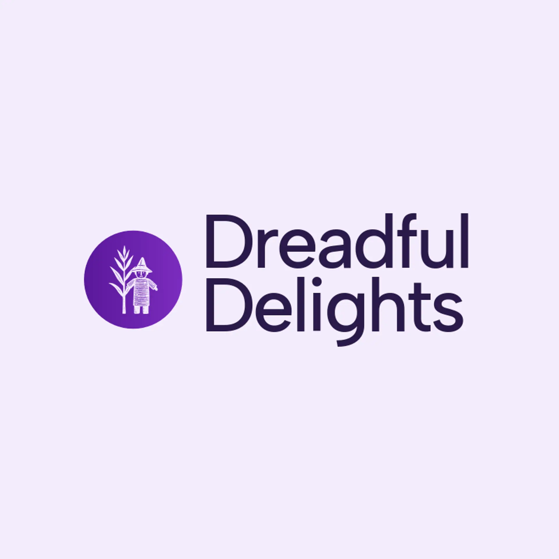 Dreadful Delights logo for halloween