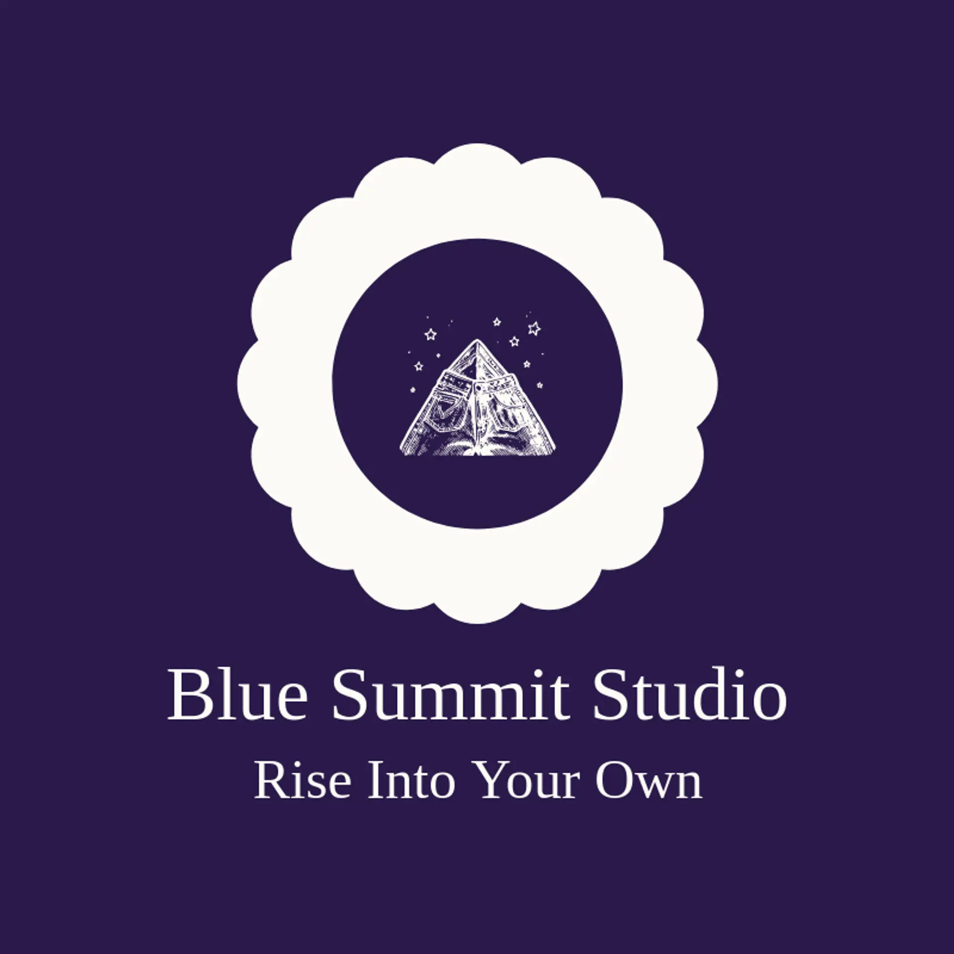 Blue Summit Studio logo for denim