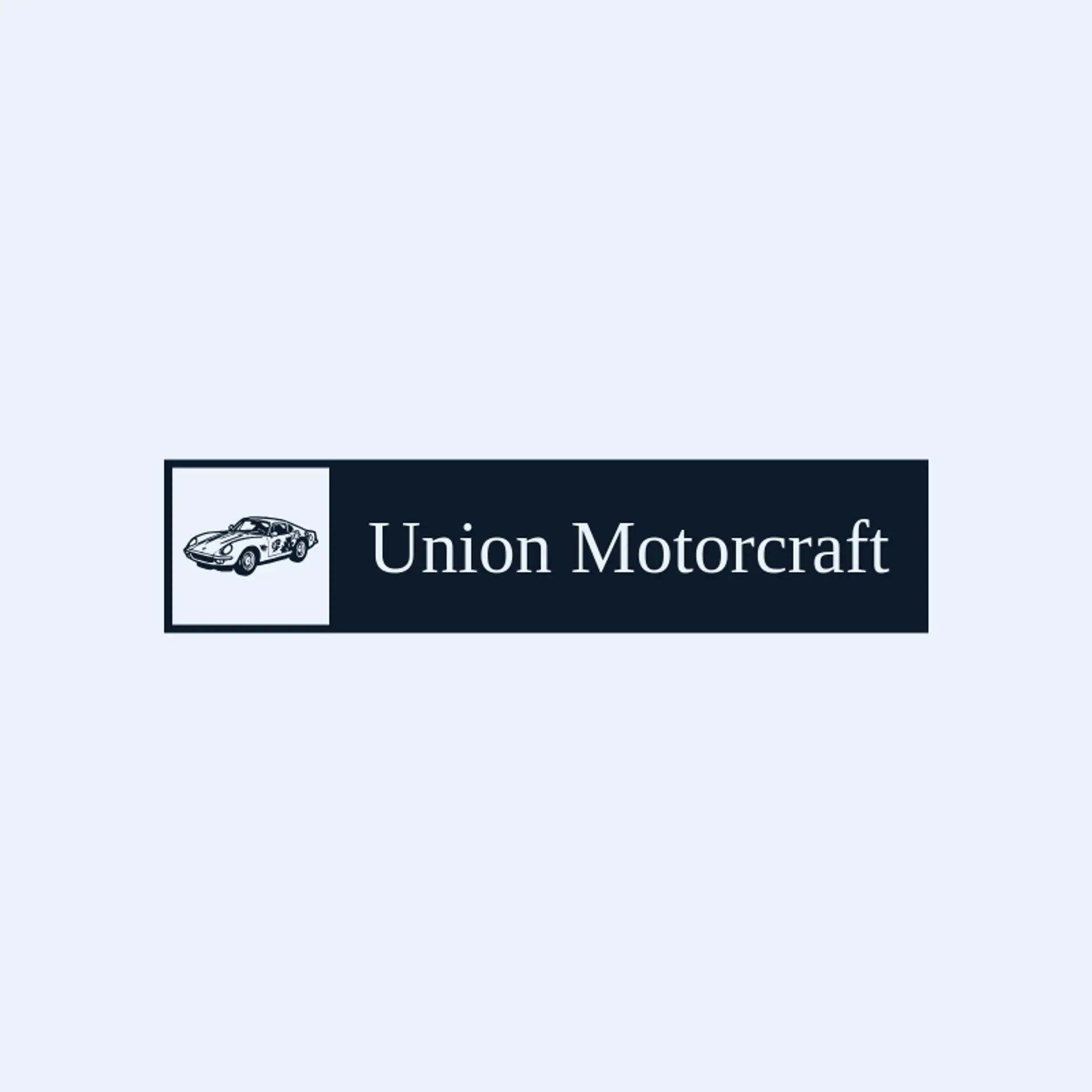 Union Motorcraft logo for sports car