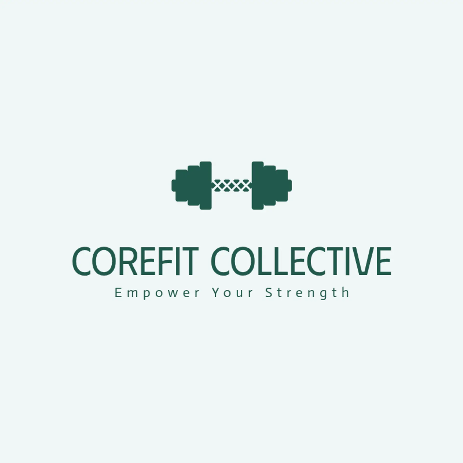 CoreFit Collective logo for fitness club