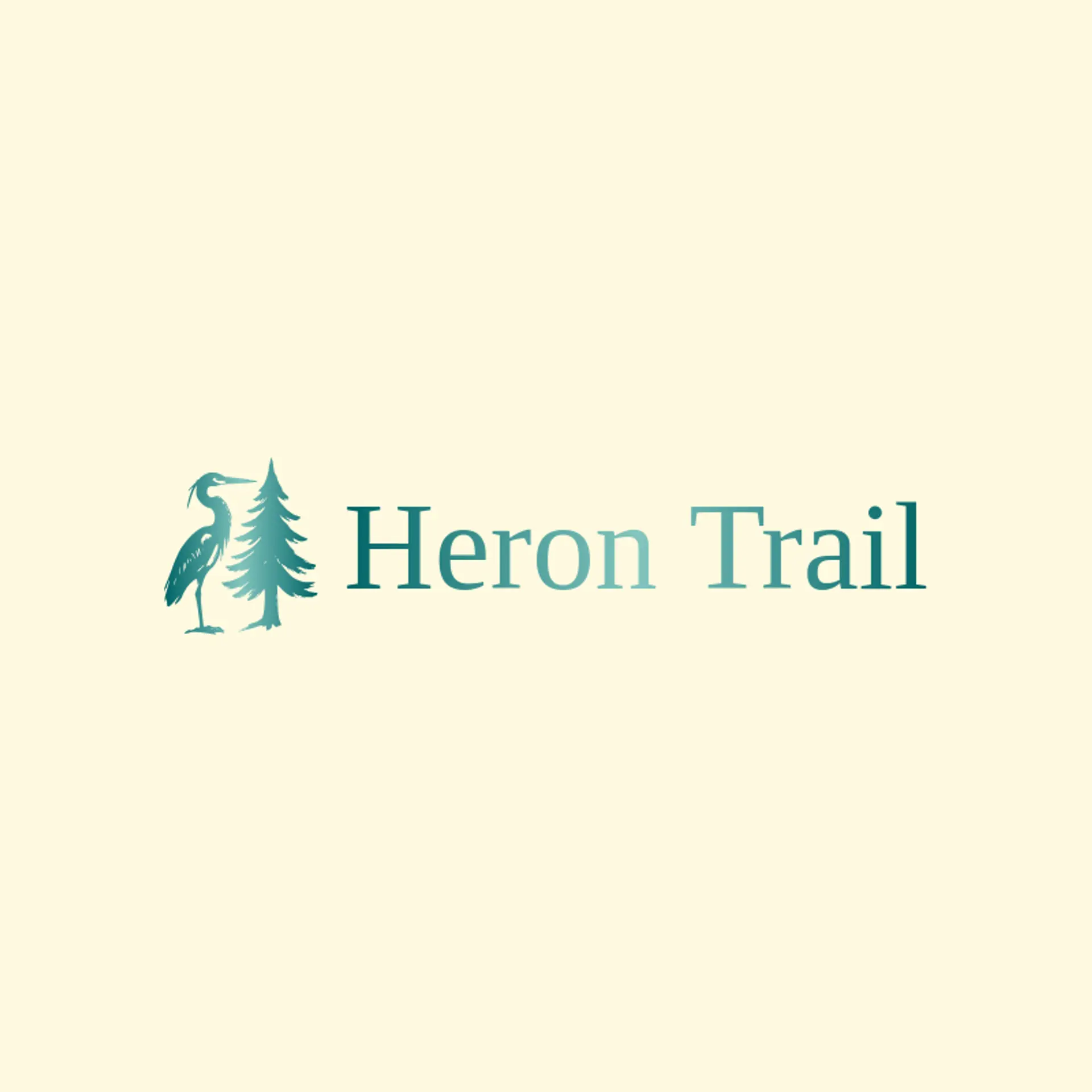 Heron Trail logo for river
