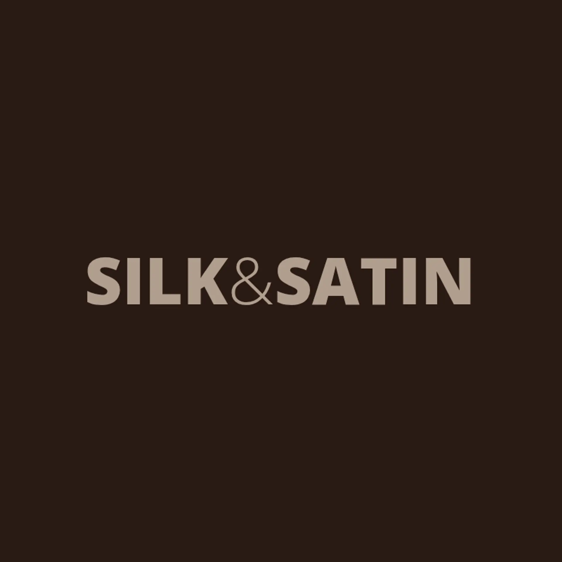 Silk & Satin logo for fancy fashion