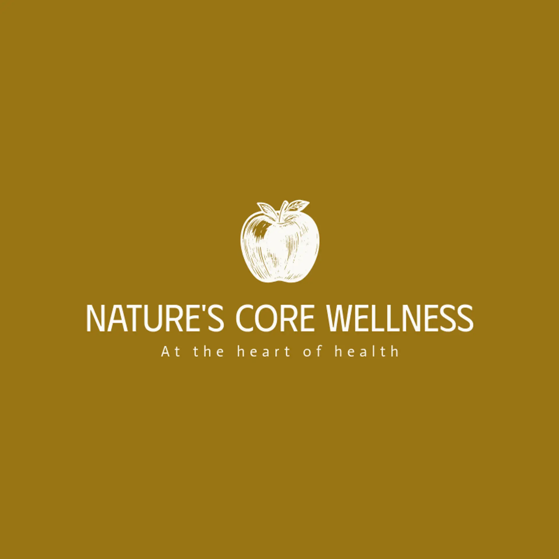 Nature's Core Wellness logo for apple