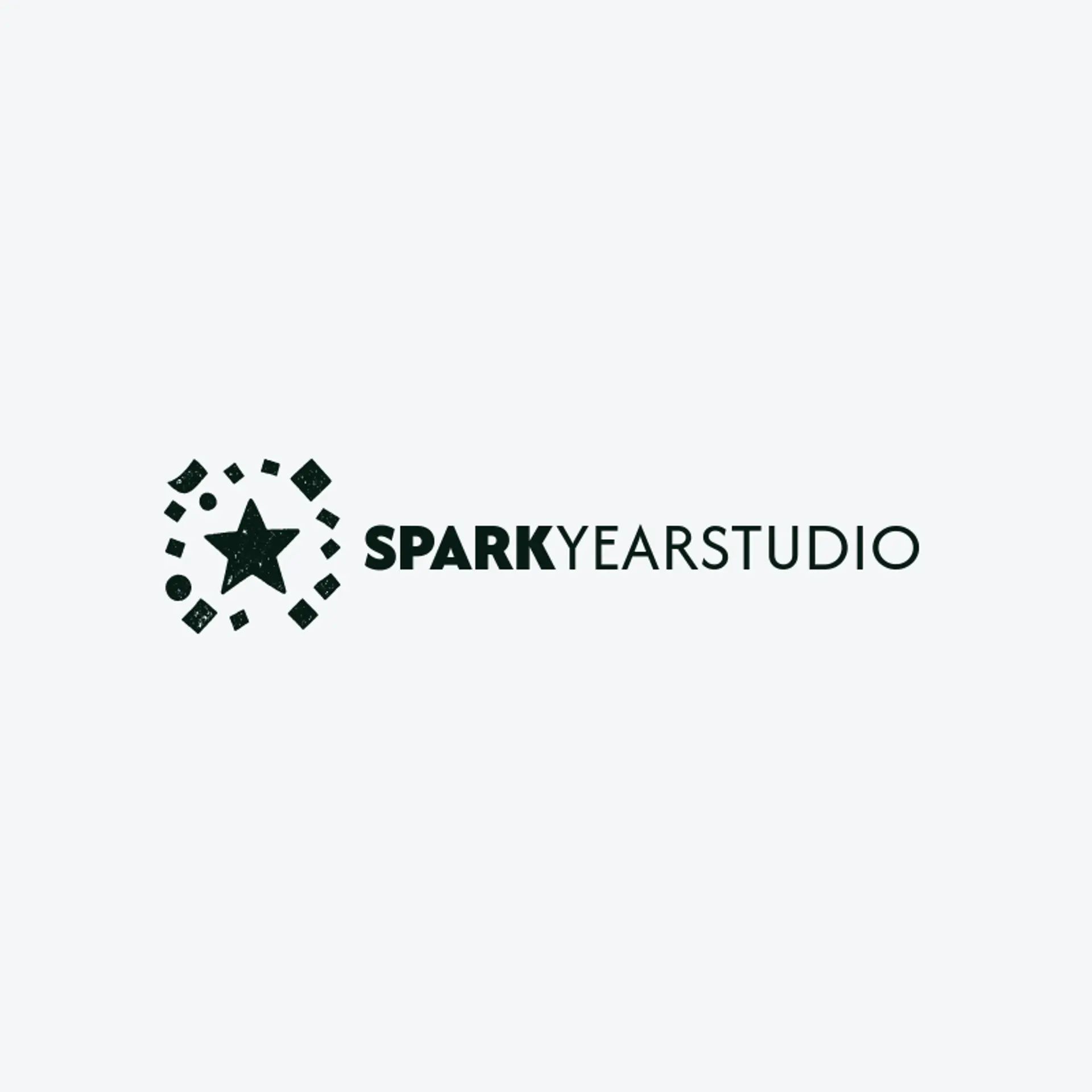 Spark Year Studio logo for anniversary
