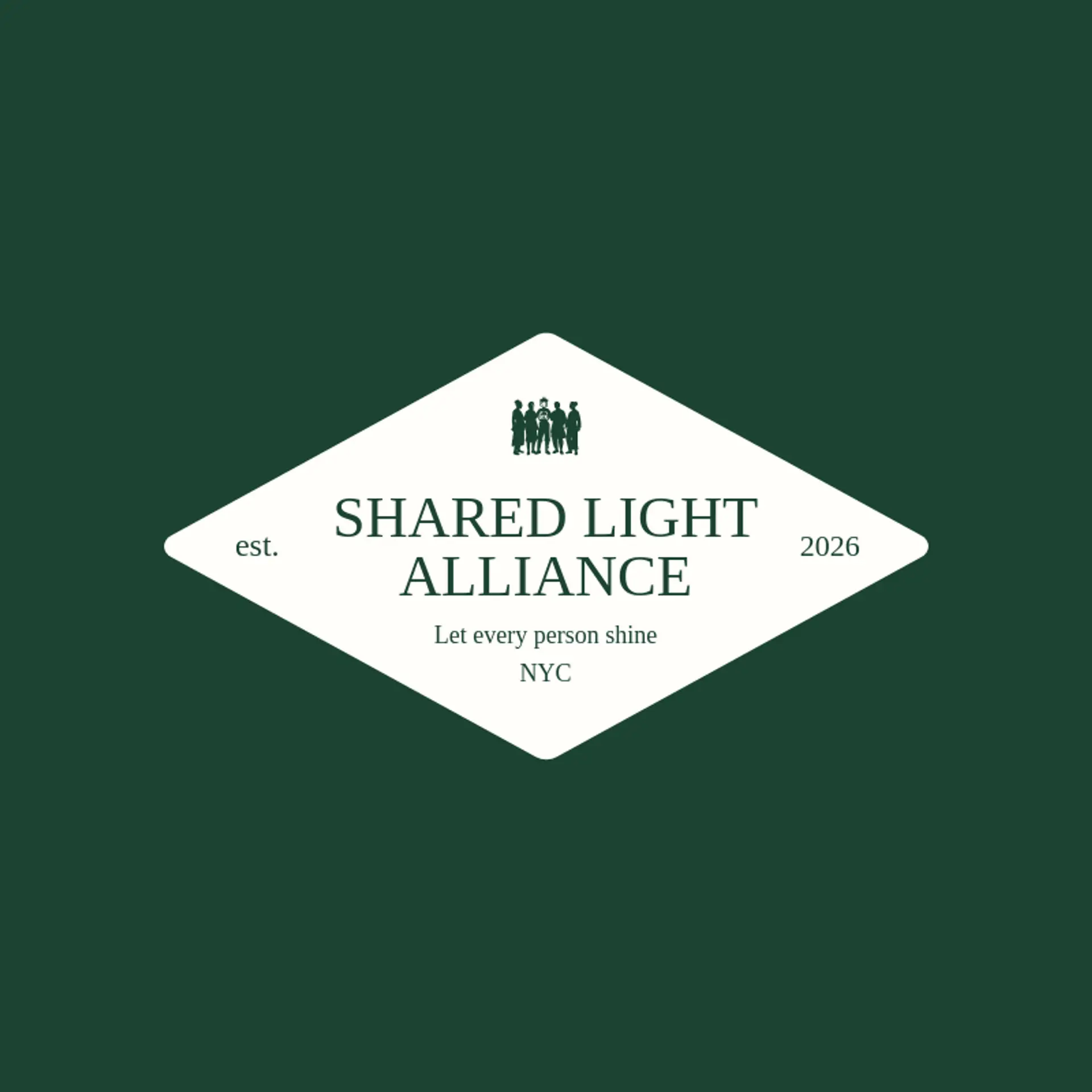 Shared Light Alliance logo for humanity