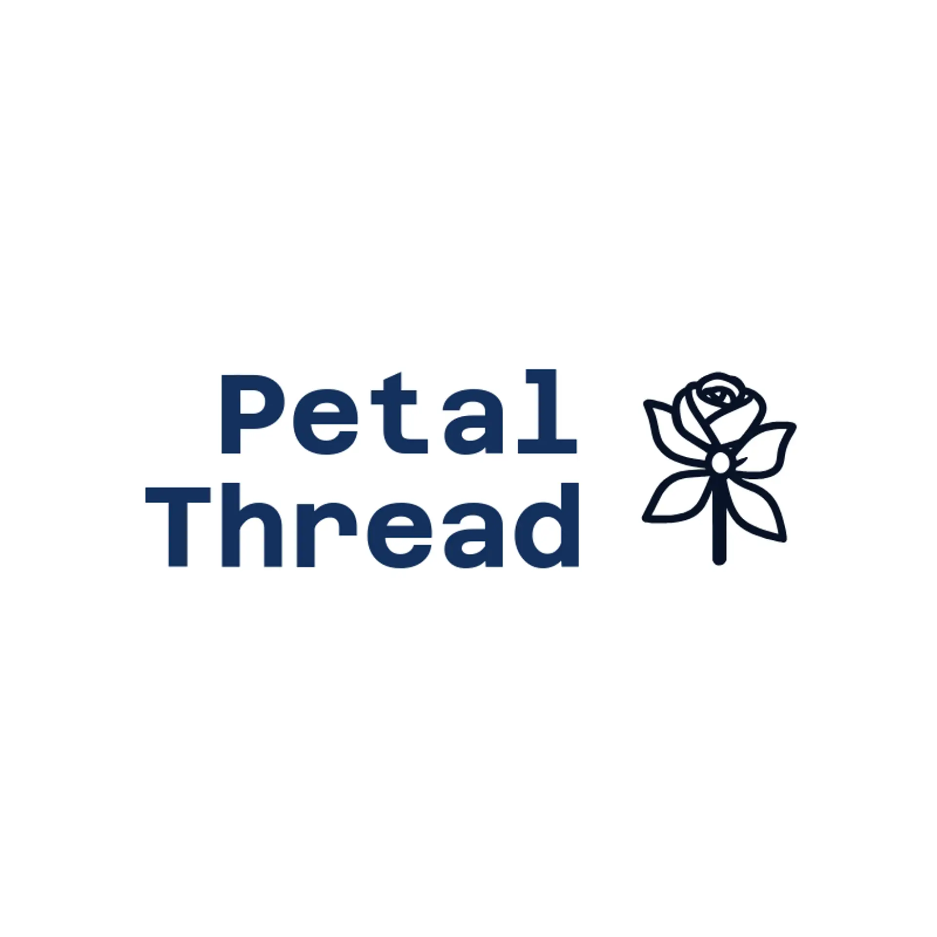 Petal Thread logo for rose