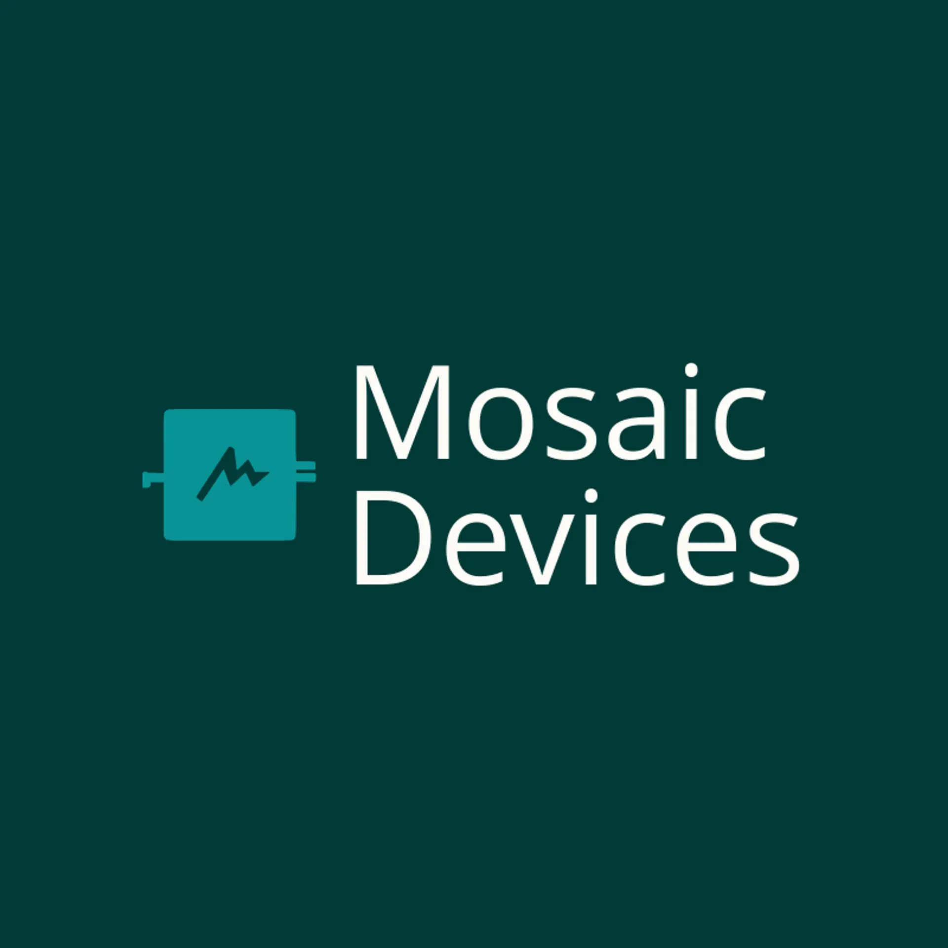 Mosaic Devices logo for electronics
