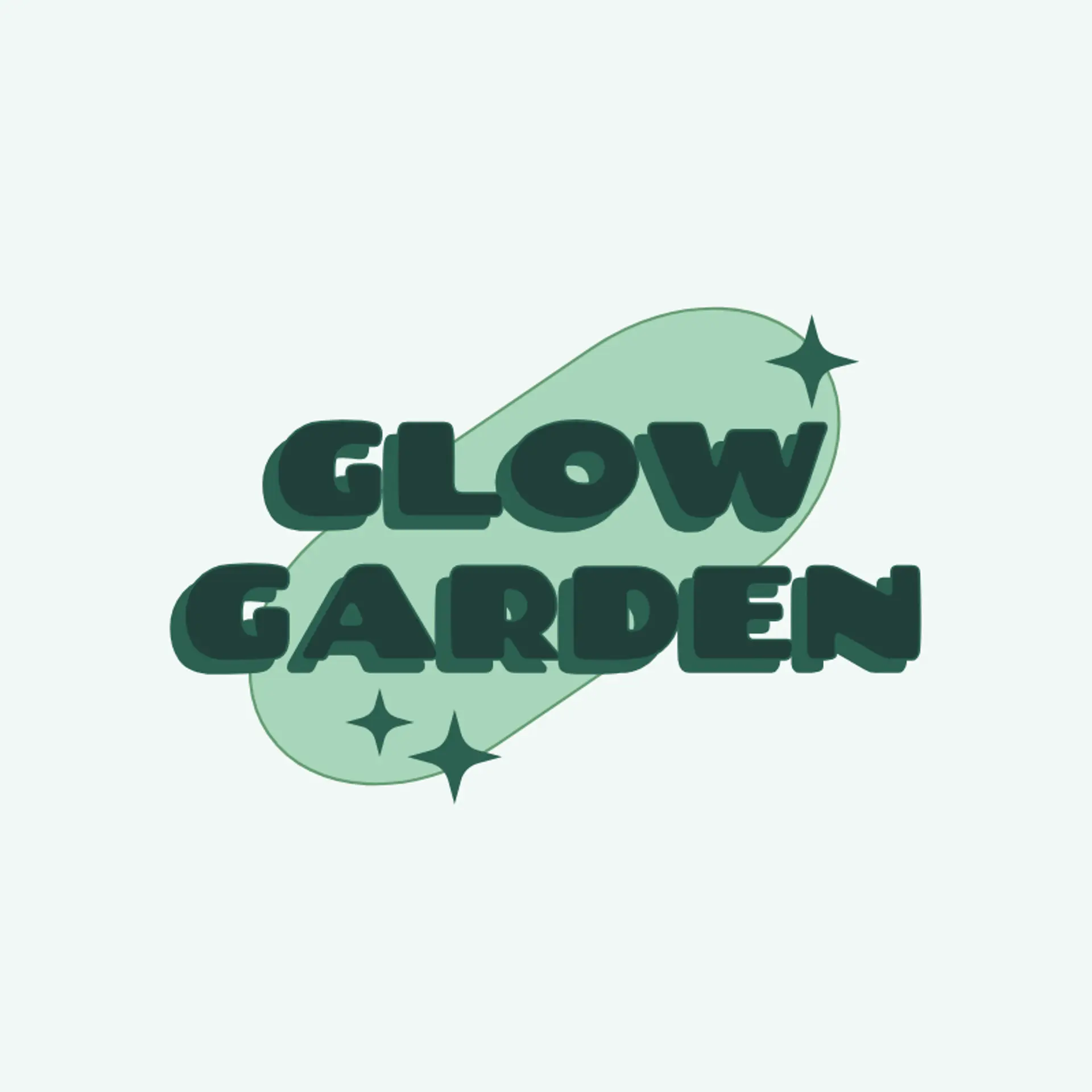 Glow Garden logo for beauty spa
