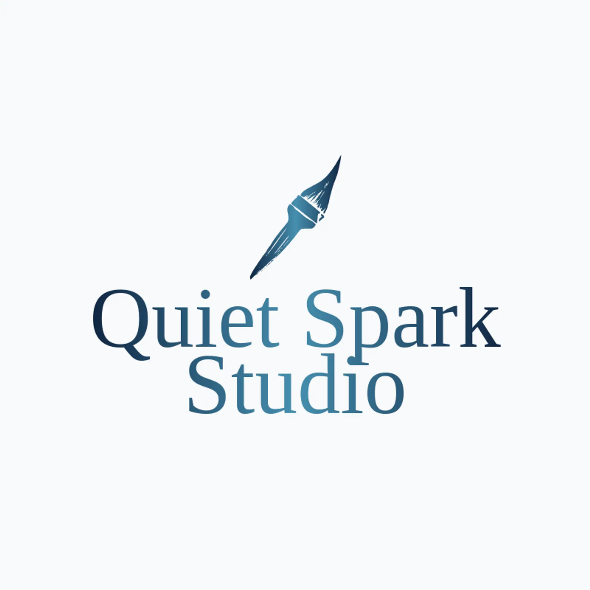 Quiet Spark Studio logo for artistic