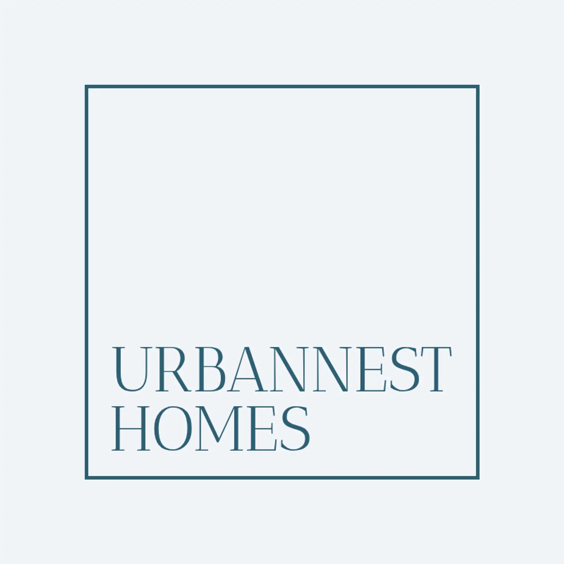 UrbanNest Homes logo for construction house