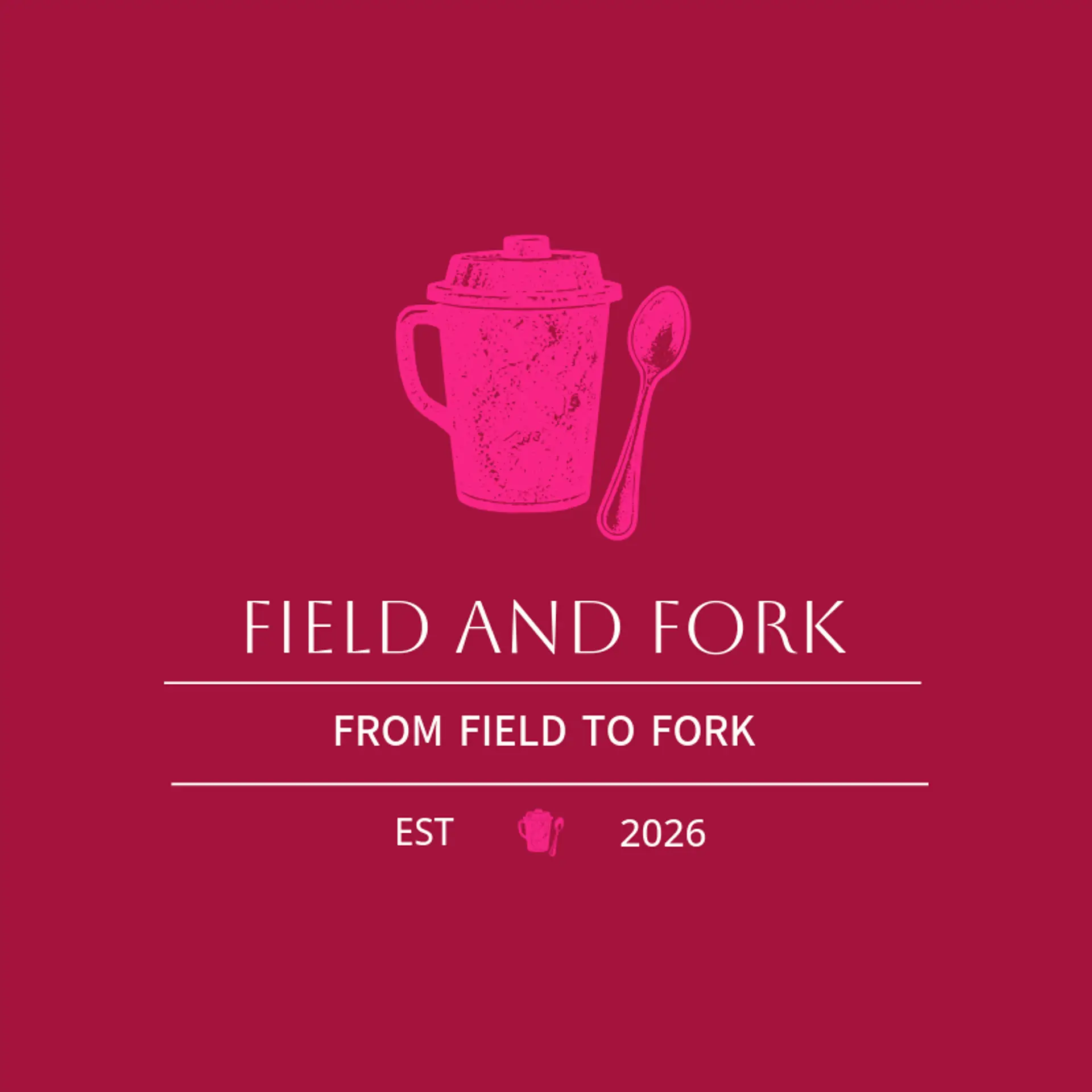 Field and Fork logo for canteen
