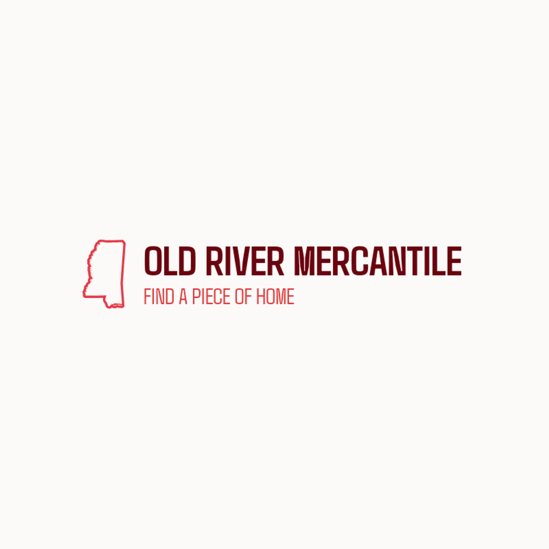 Old River Mercantile logo for mississippi