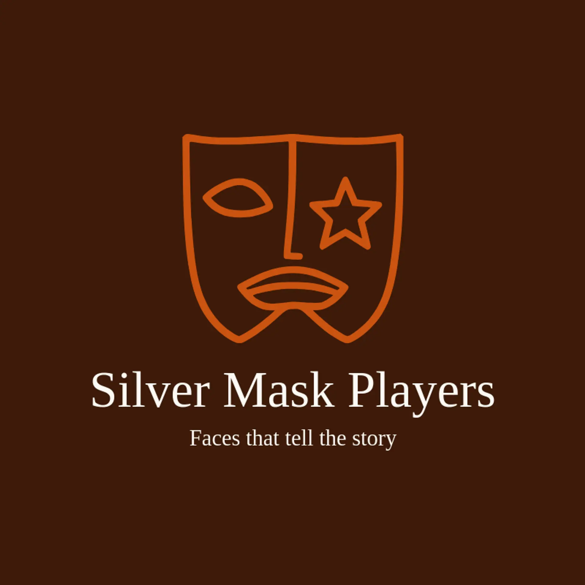Silver Mask Players logo for theatre