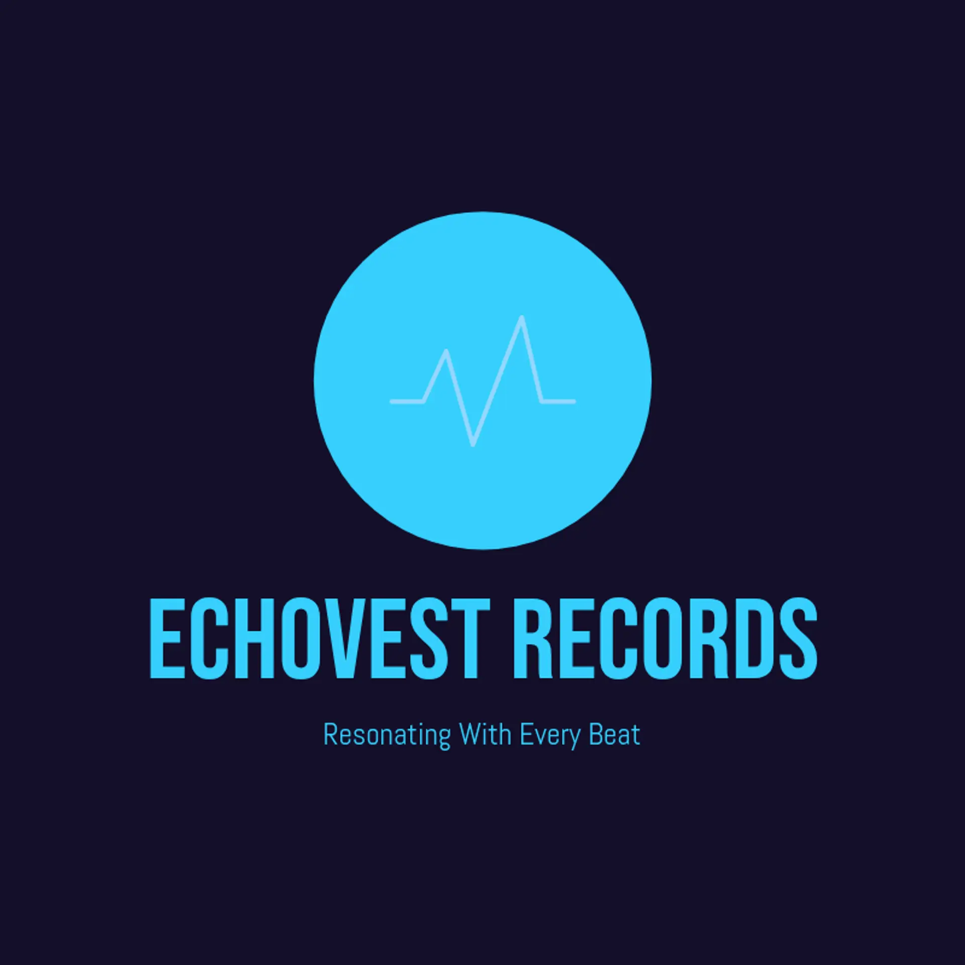Crescendo Records logo for music label