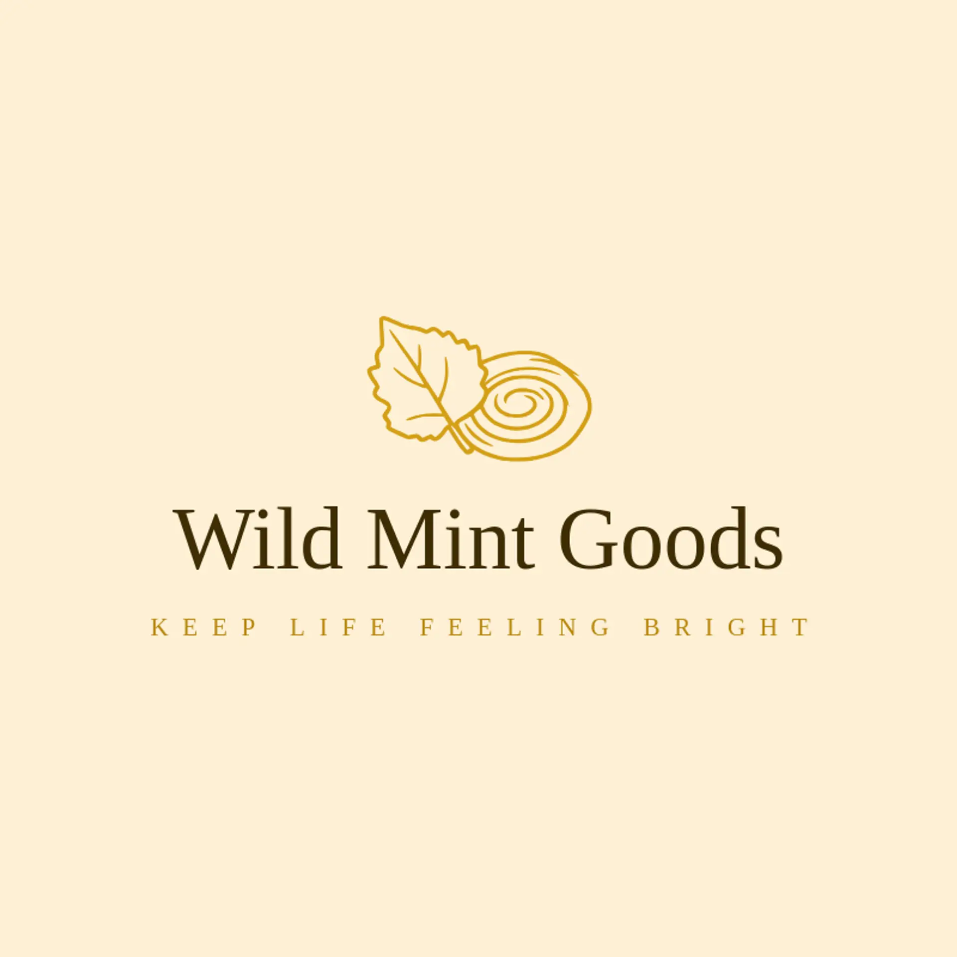 Wild Mint Goods logo for fresh