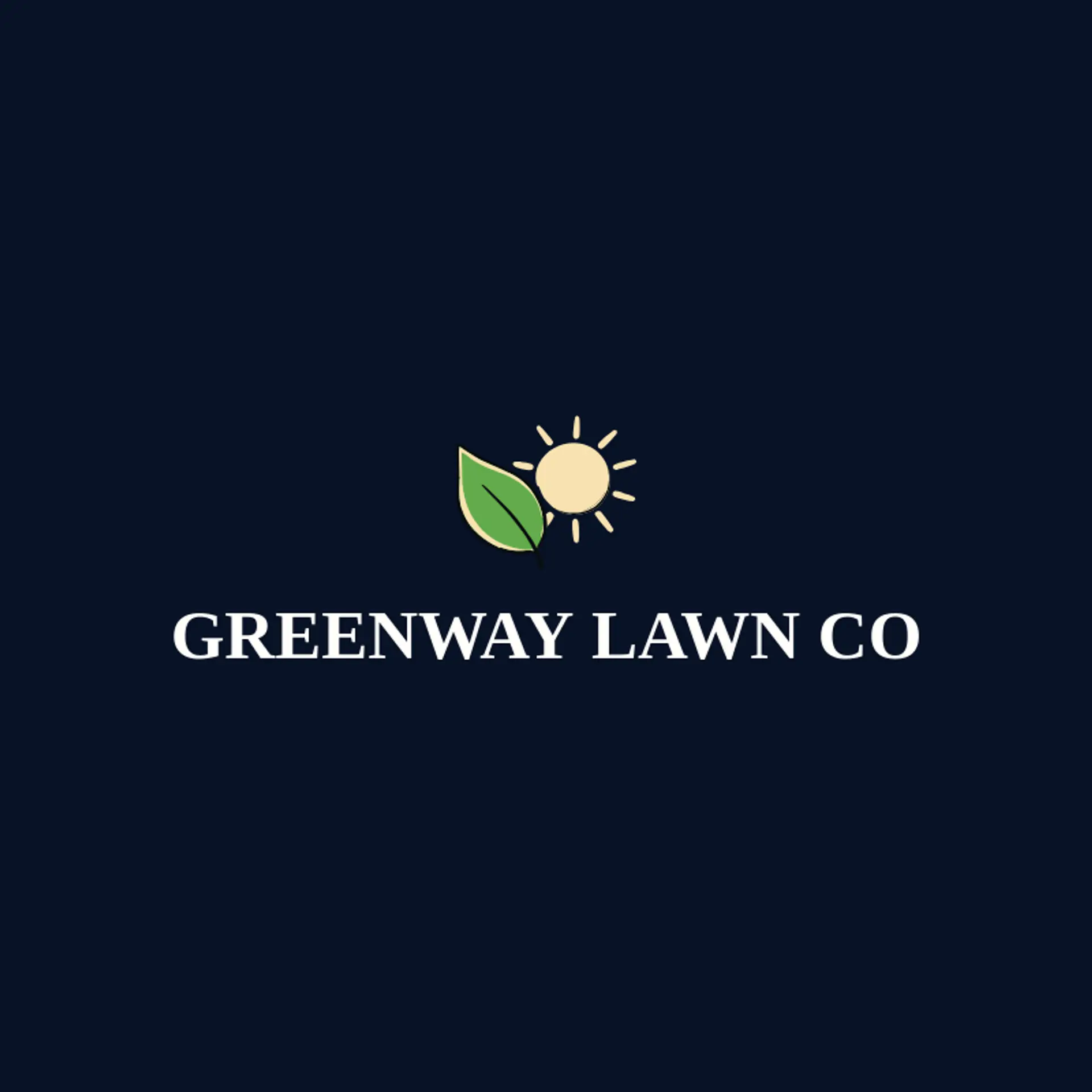 Greenway Lawn Co logo for lawncare