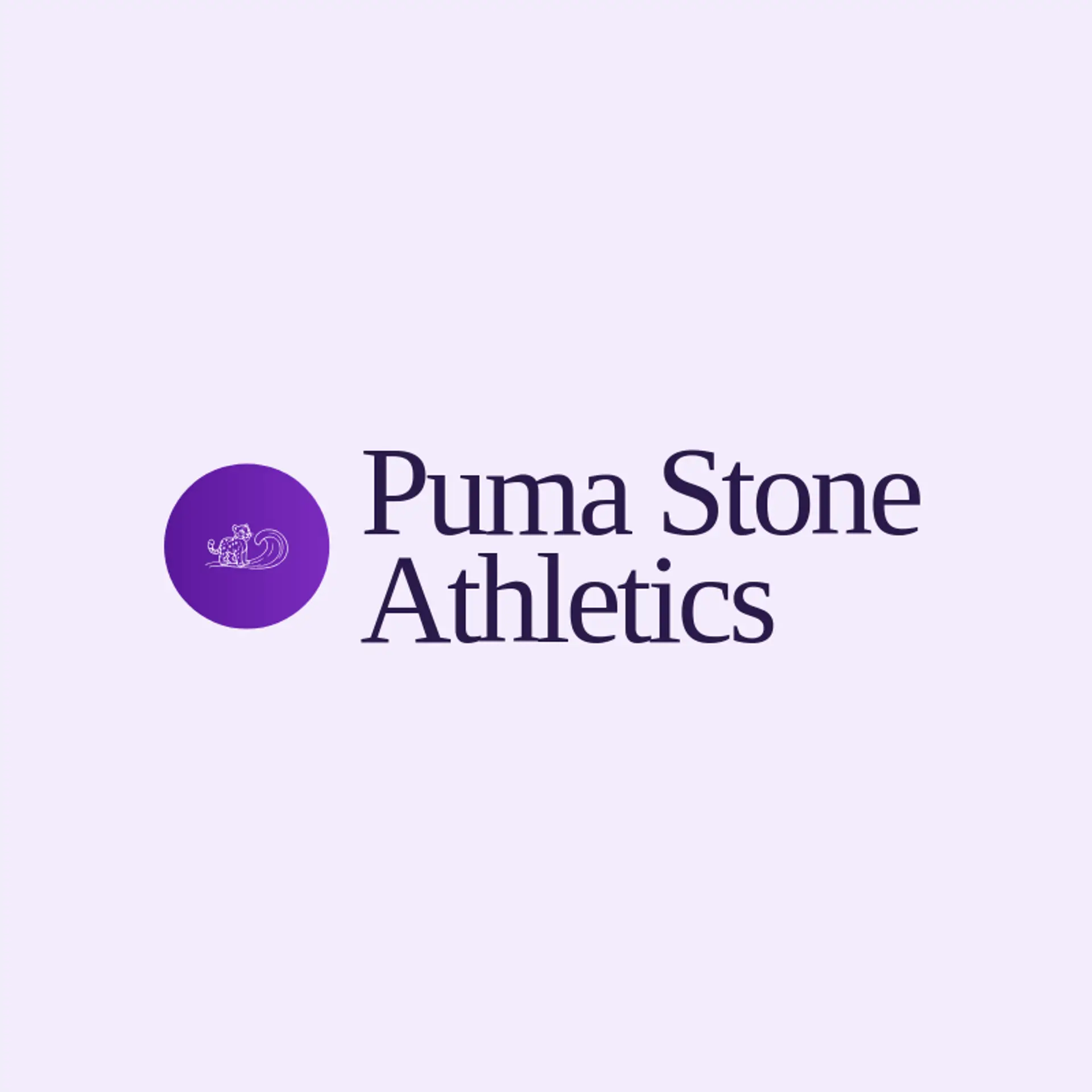 Puma Stone Athletics logo for puma