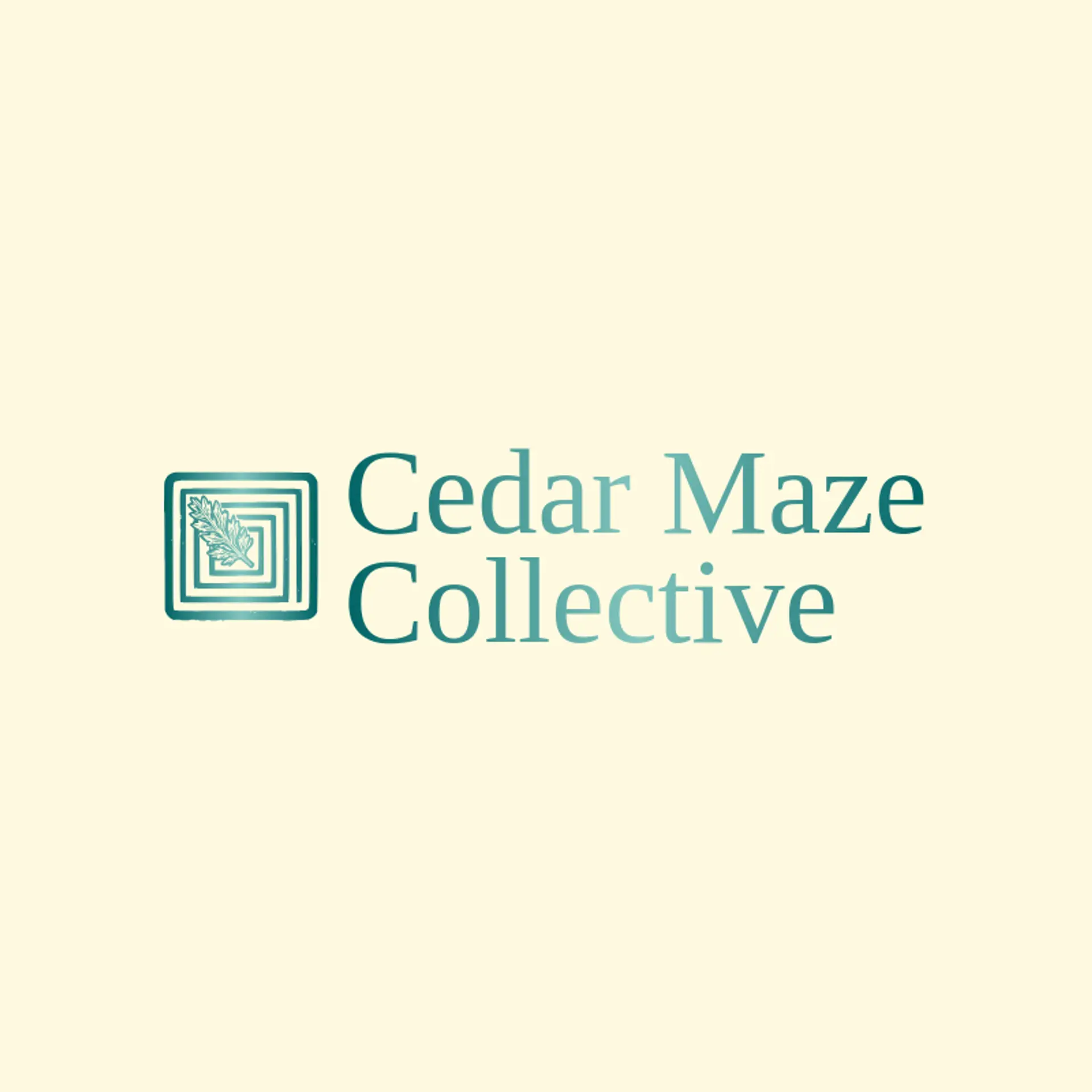 Cedar Maze Collective logo for maze