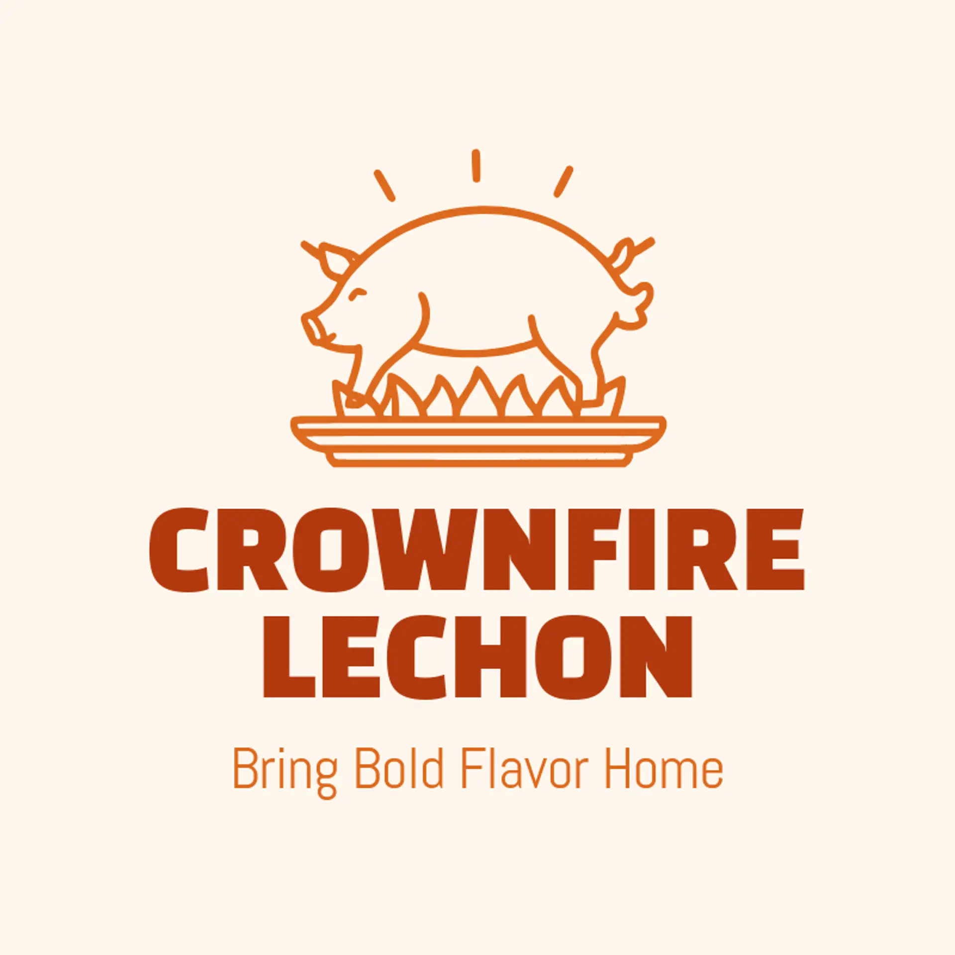 Crownfire Lechon logo for lechon