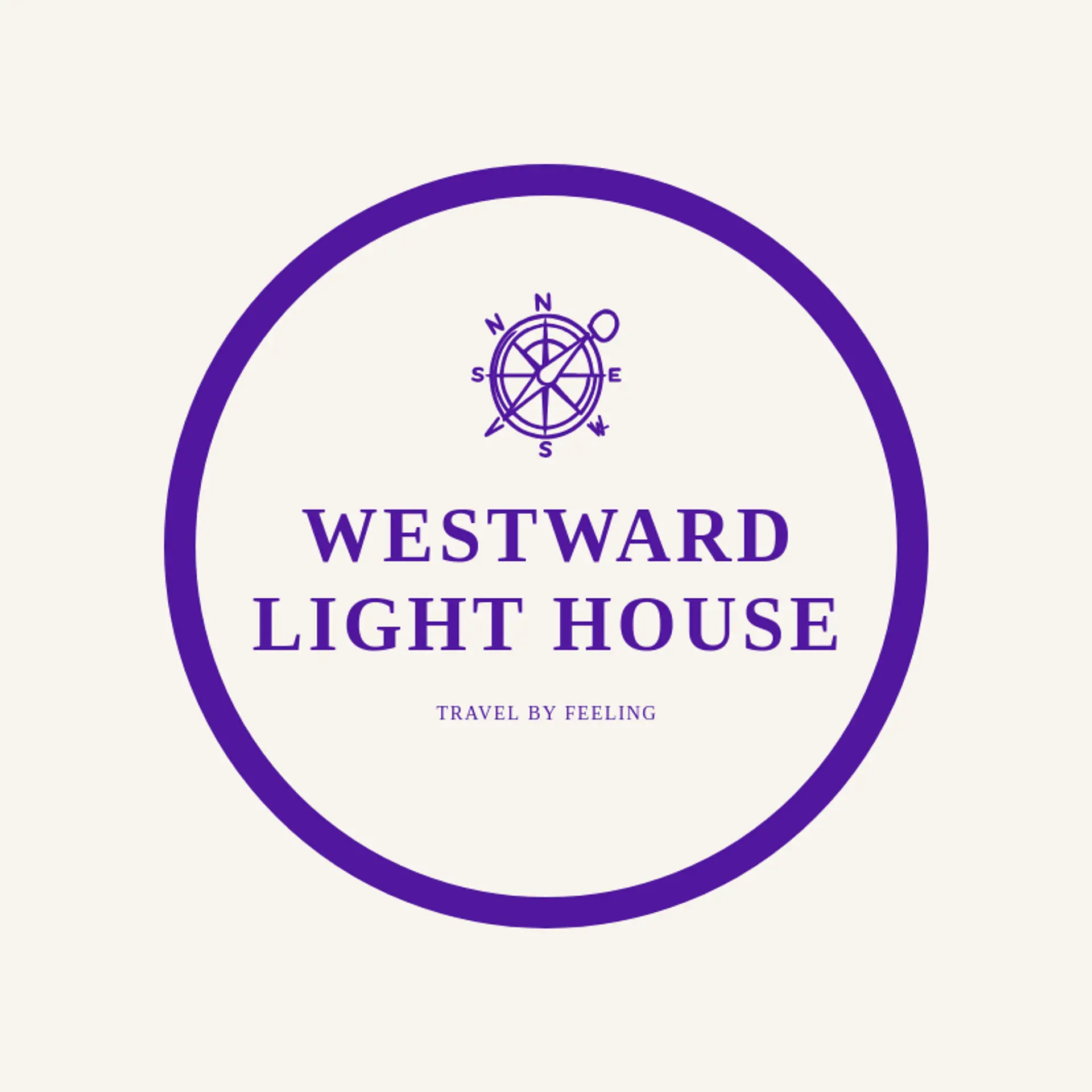 Westward Light House logo for sunset