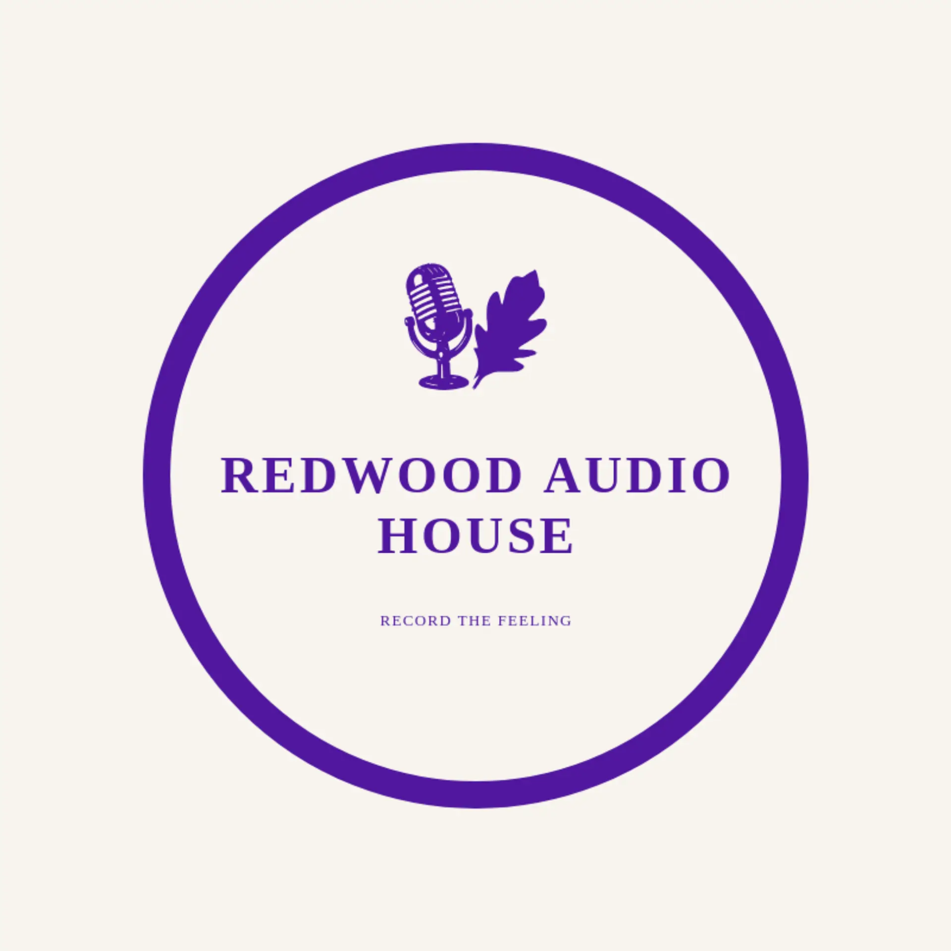 Redwood Audio House logo for recording